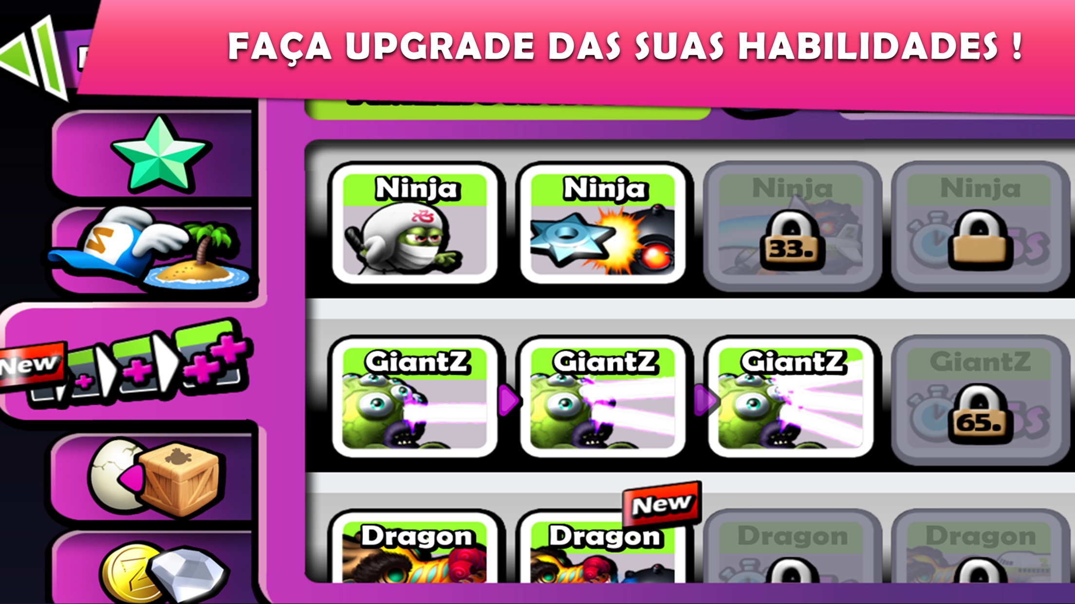 Captura de ecrã 4 da app Zombie Tsunami