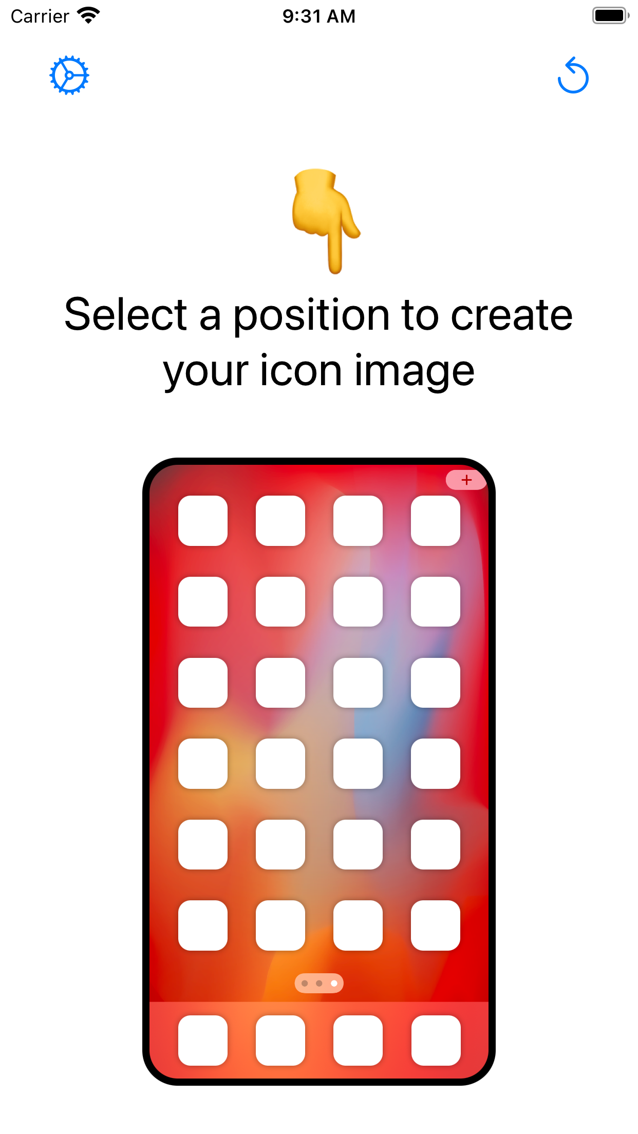 Captura de ecrã 2 da app Transparent App Icons