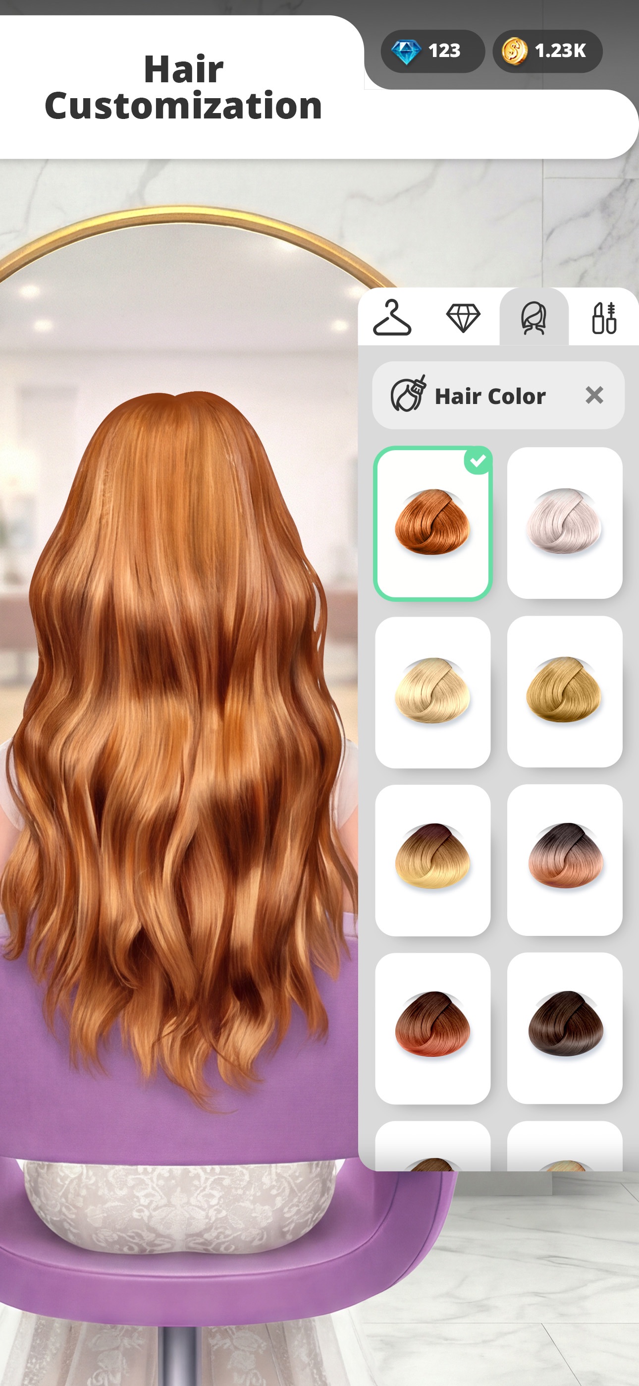Captura de ecrã 2 da app Glow Fashion Idol
