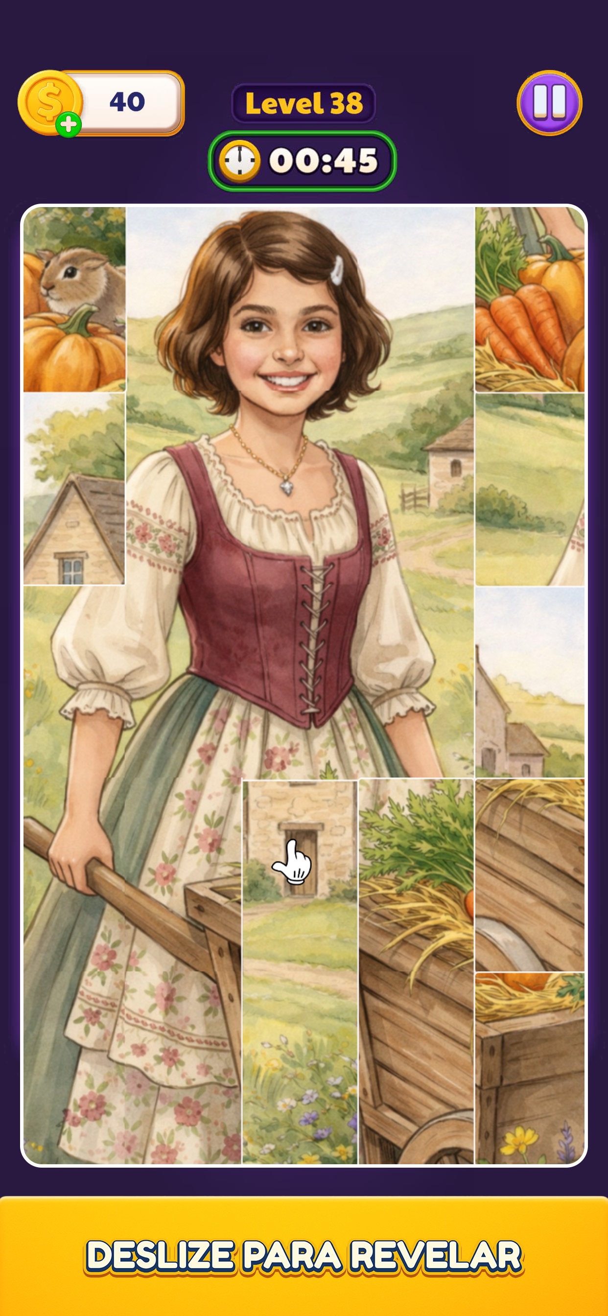Captura de ecrã 2 da app Jigsaw Block Sort