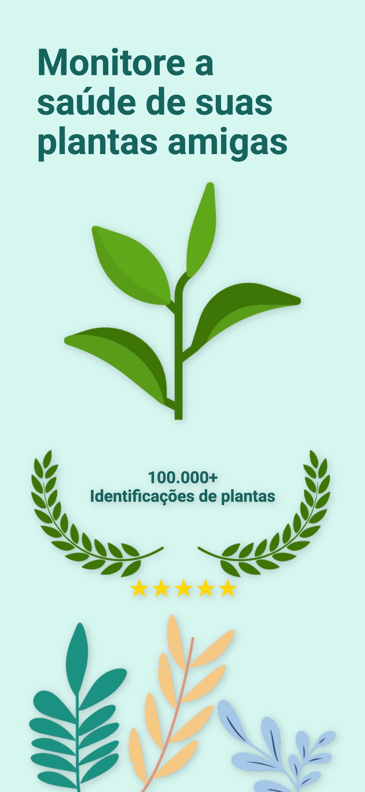 Captura de ecrã 1 da app As minhas plantas: cuidados