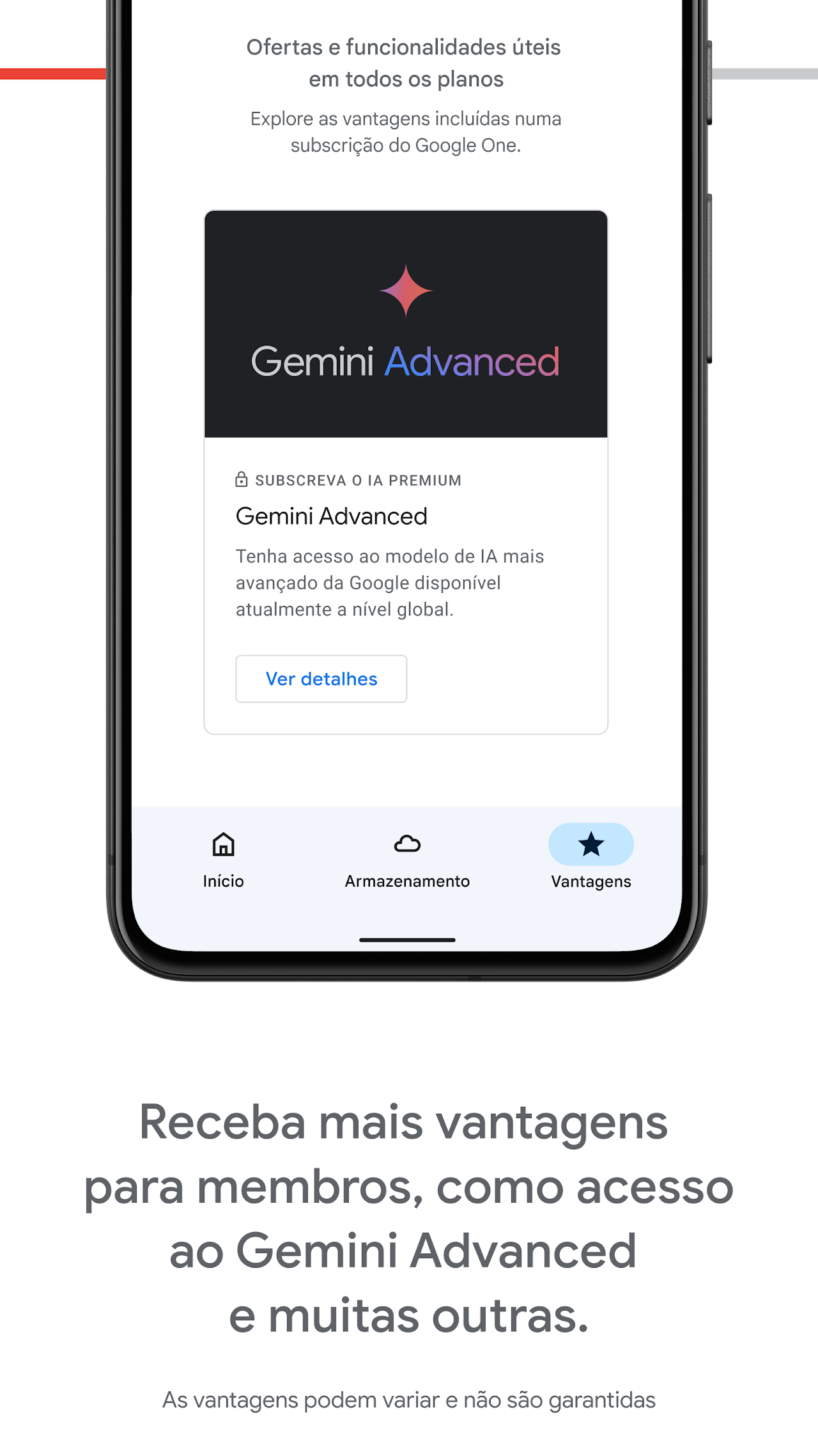 Captura de ecrã 4 da app Google One