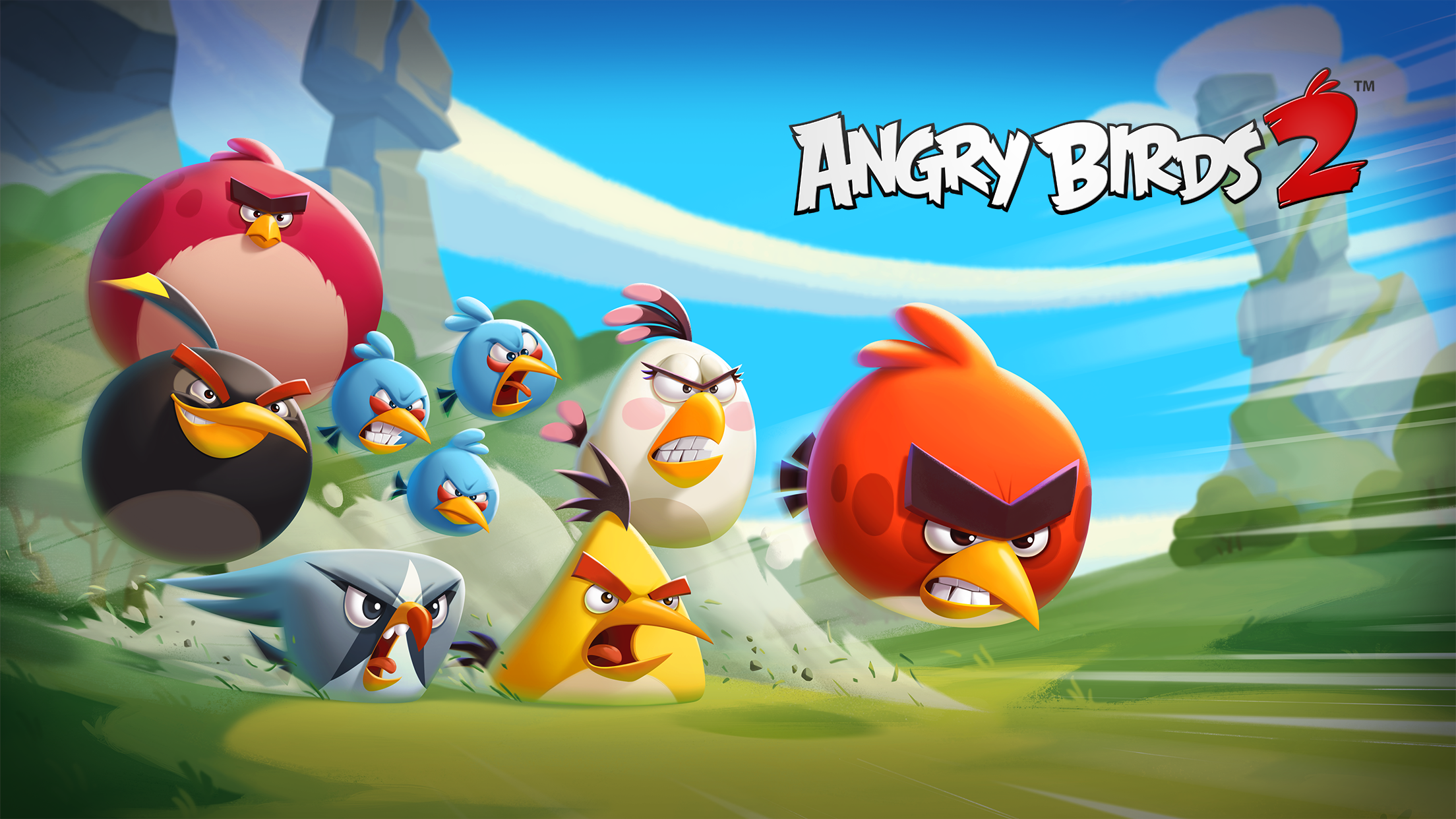 Captura de ecrã 1 da app Angry Birds 2