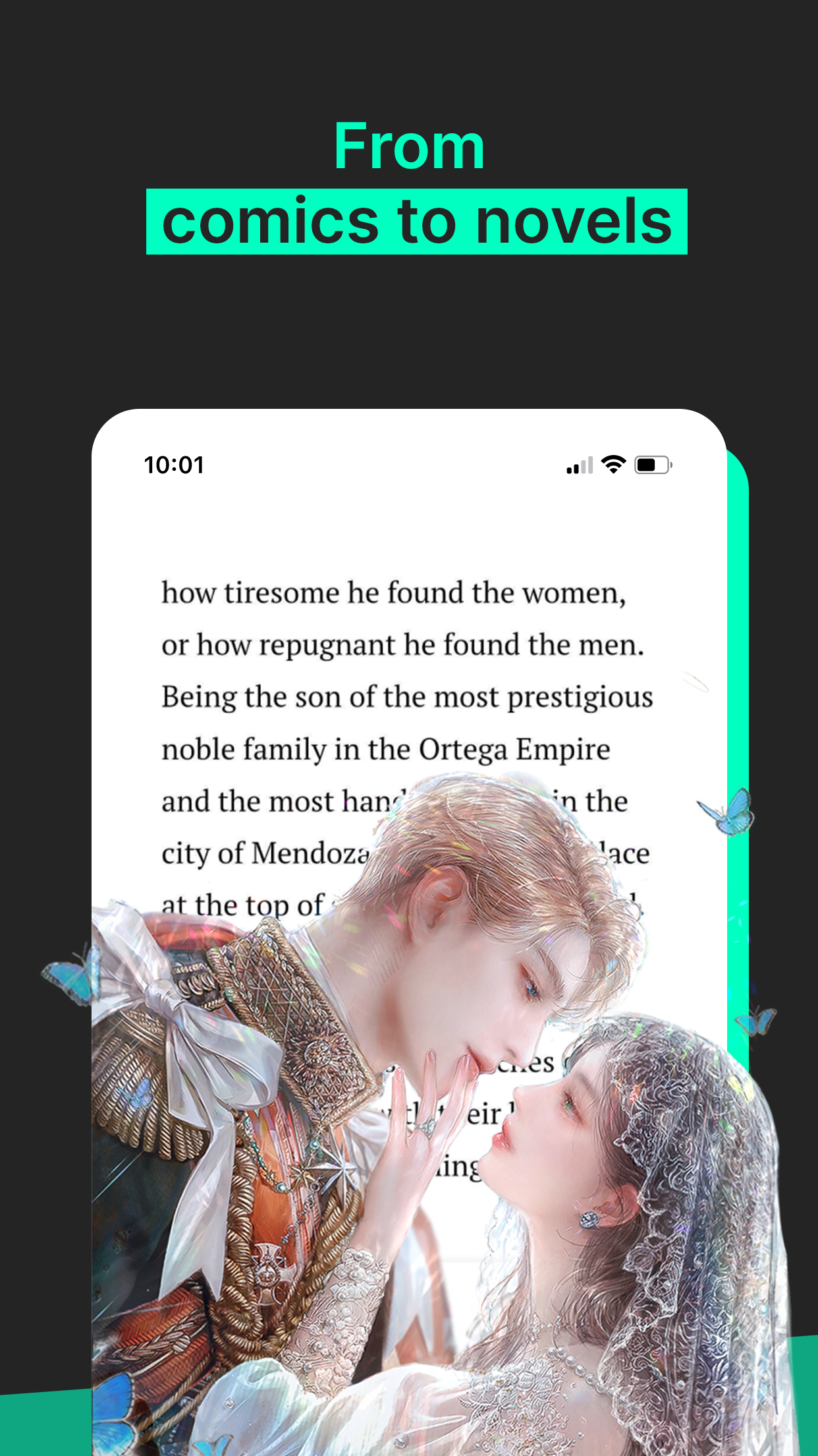 Captura de ecrã 4 da app Tappytoon Comics & Novels