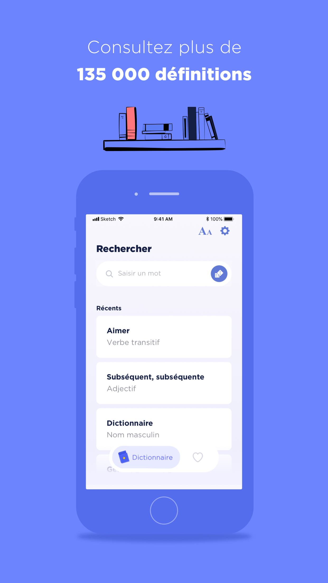 Captura de ecrã 3 da app Dictionnaire Larousse français
