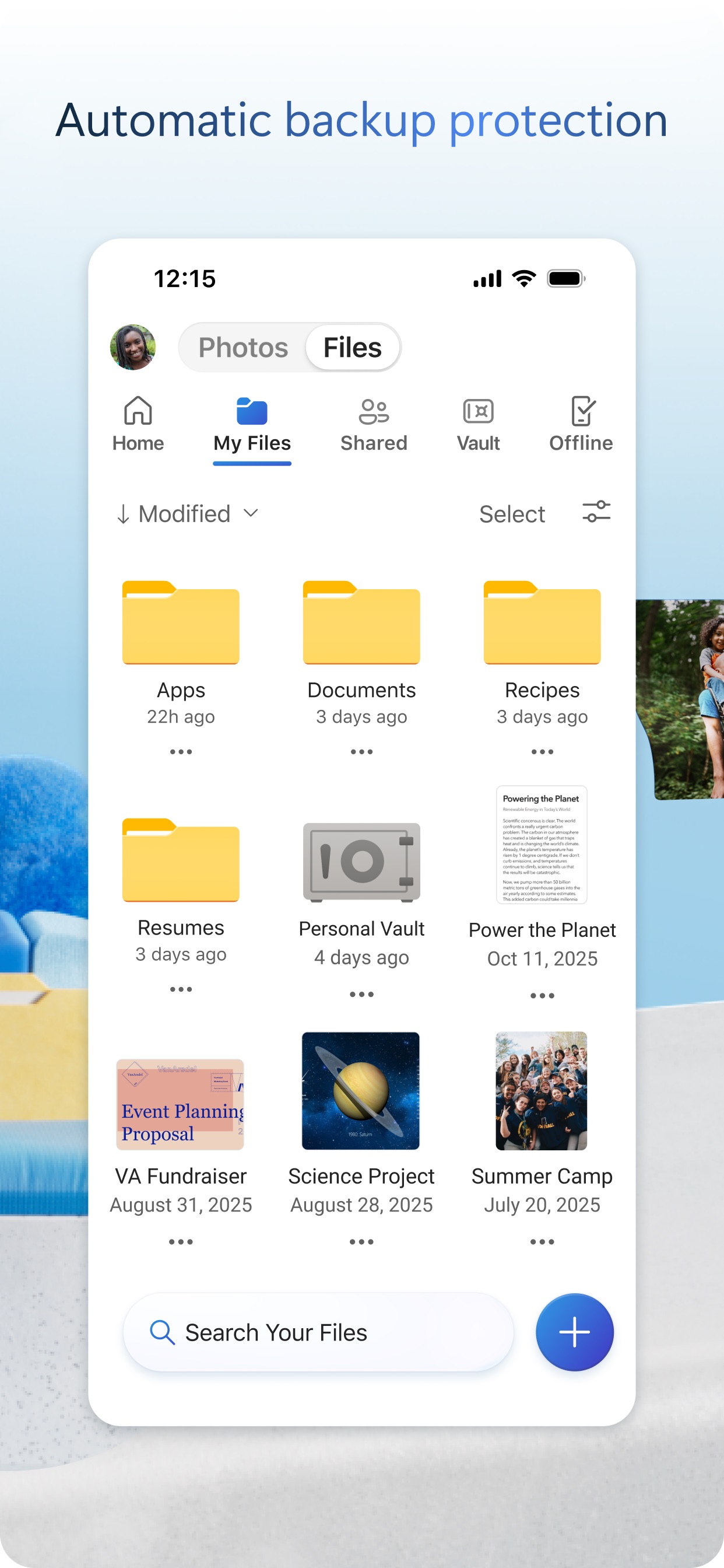 Captura de ecrã 2 da app Microsoft OneDrive