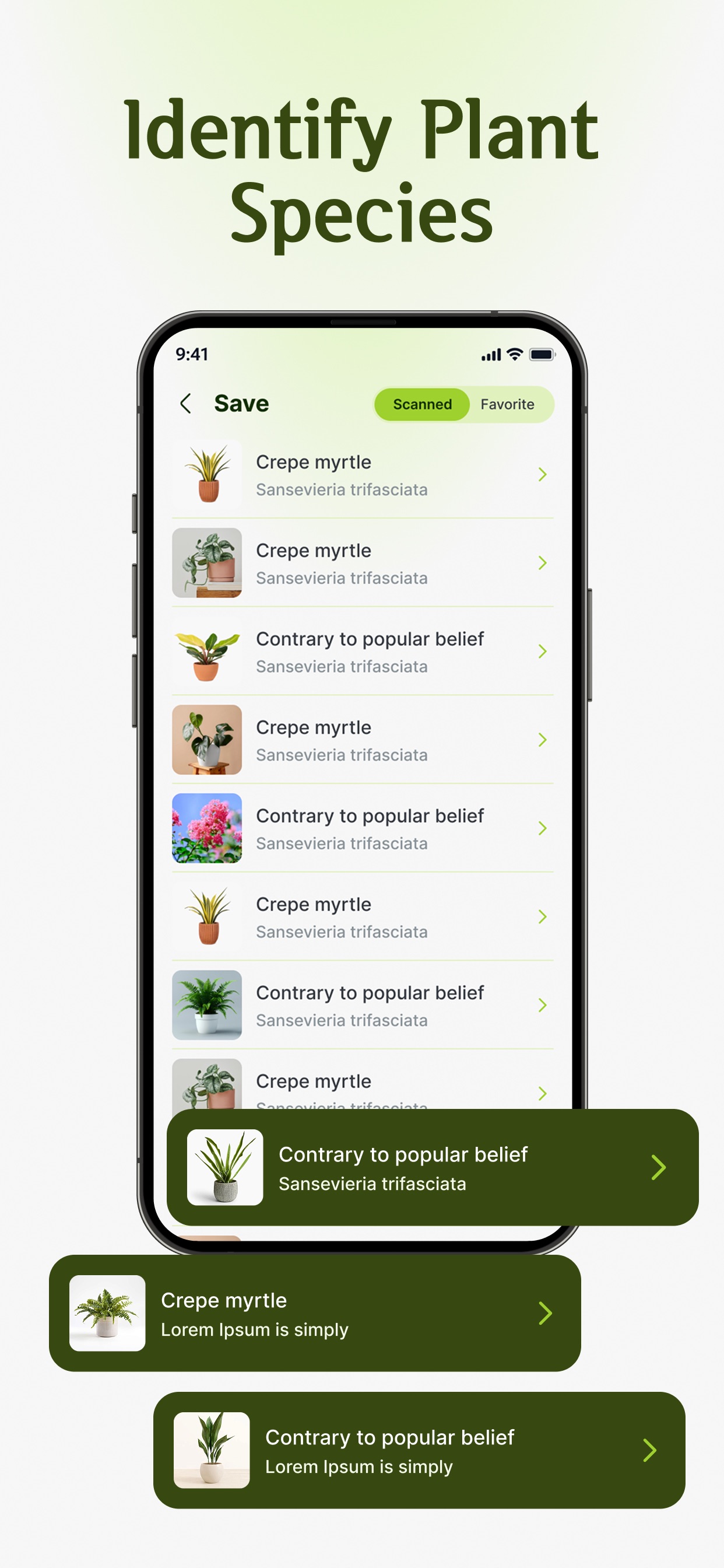 Captura de ecrã 3 da app GreenScan: Plant Identifier