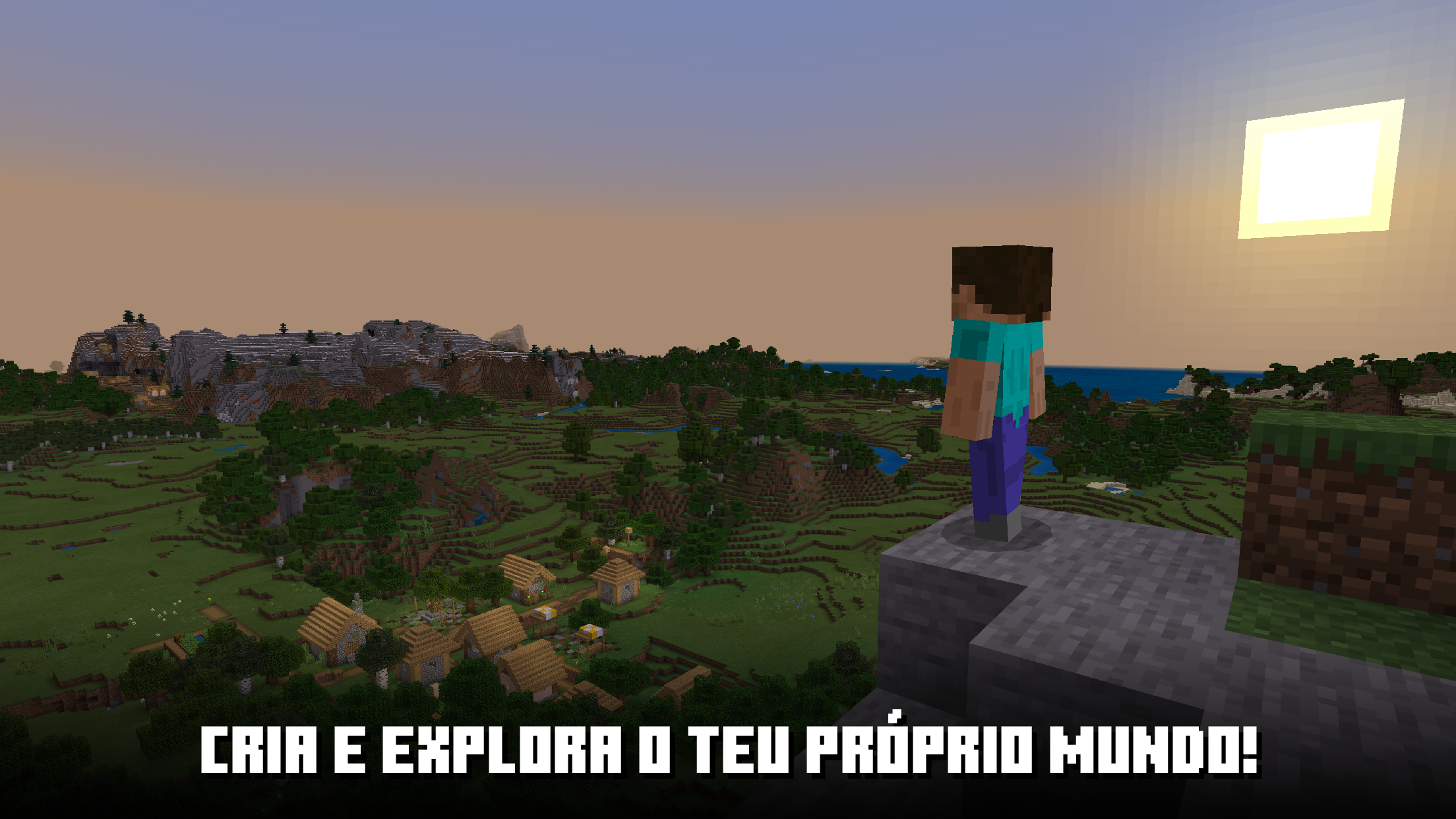 Captura de ecrã 1 da app Minecraft