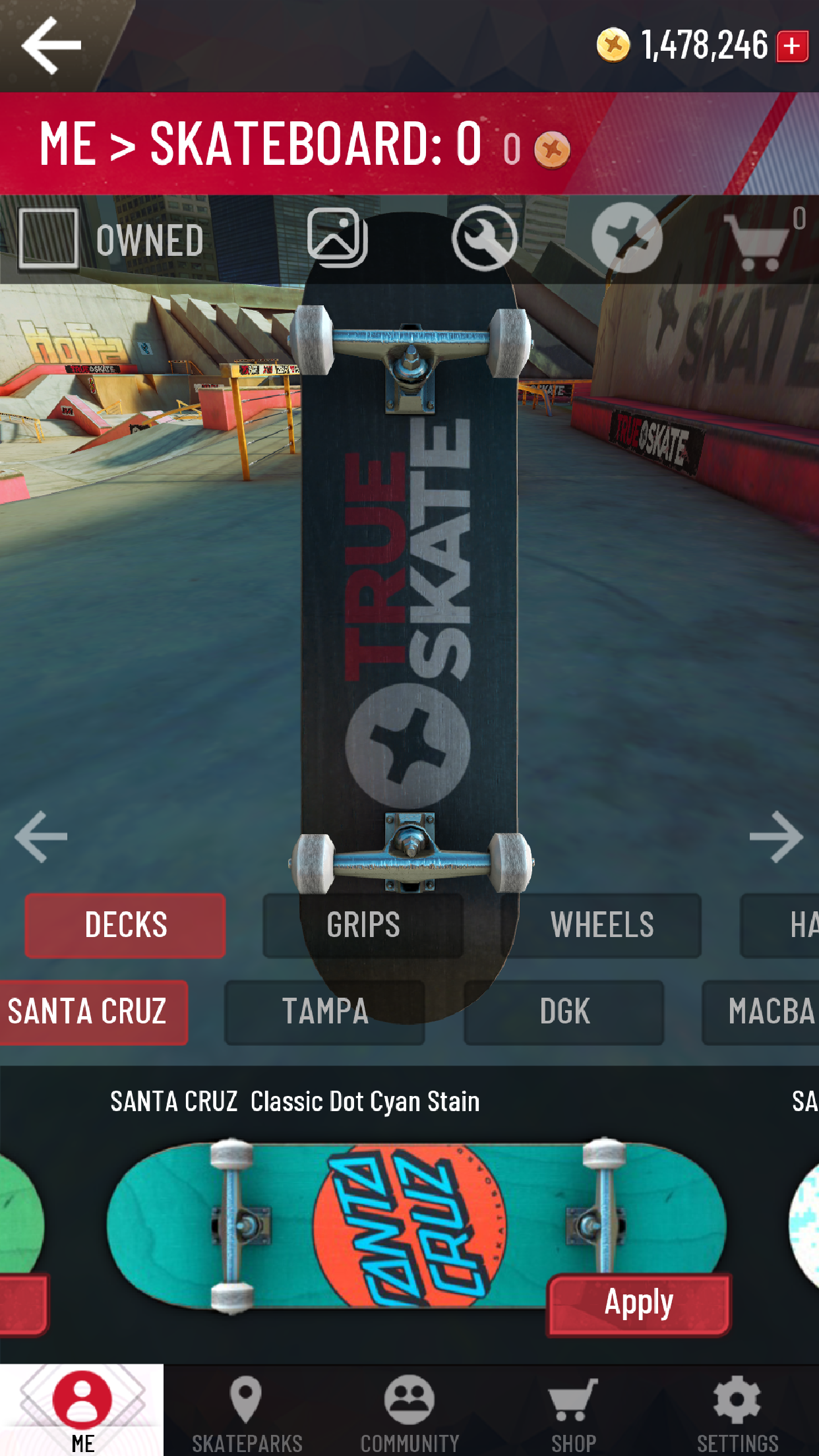 Captura de ecrã 4 da app True Skate