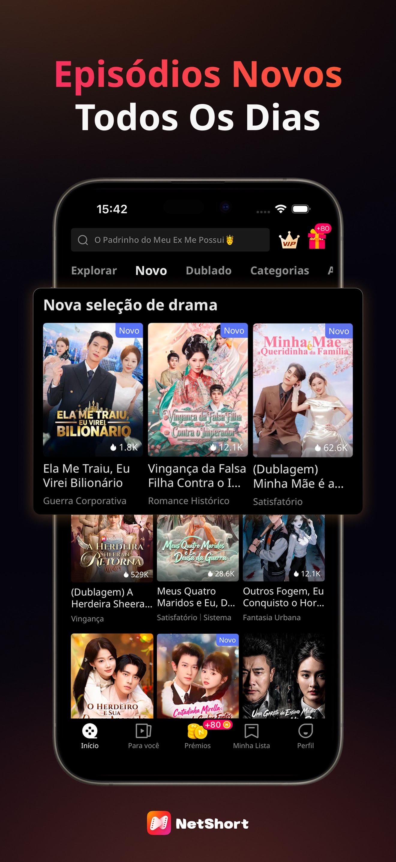 Captura de ecrã 4 da app NetShort -  Séries Populares
