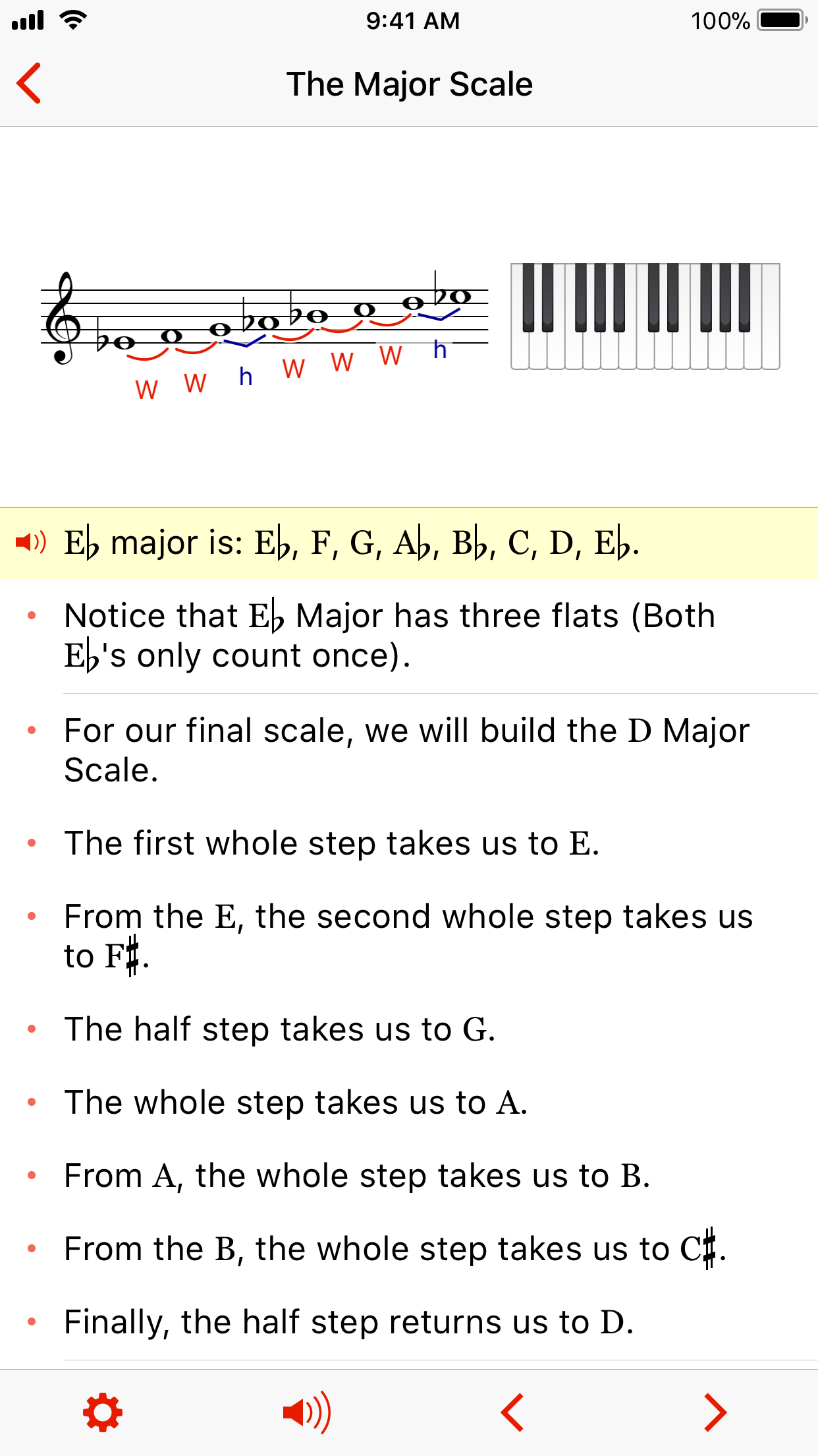 Captura de ecrã 2 da app Theory Lessons