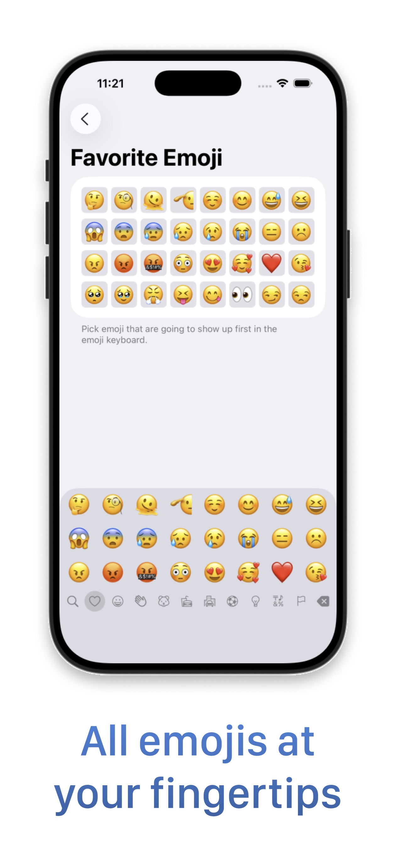 Captura de ecrã 3 da app Finale Keyboard