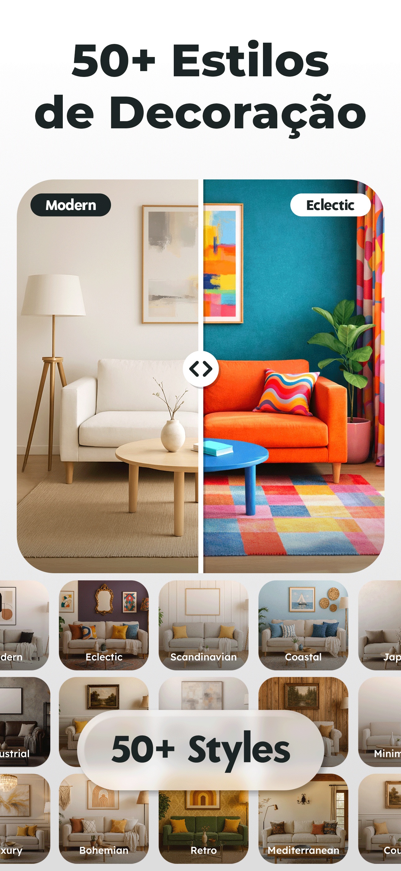 Captura de ecrã 2 da app Planta de Casa IA - Decoração
