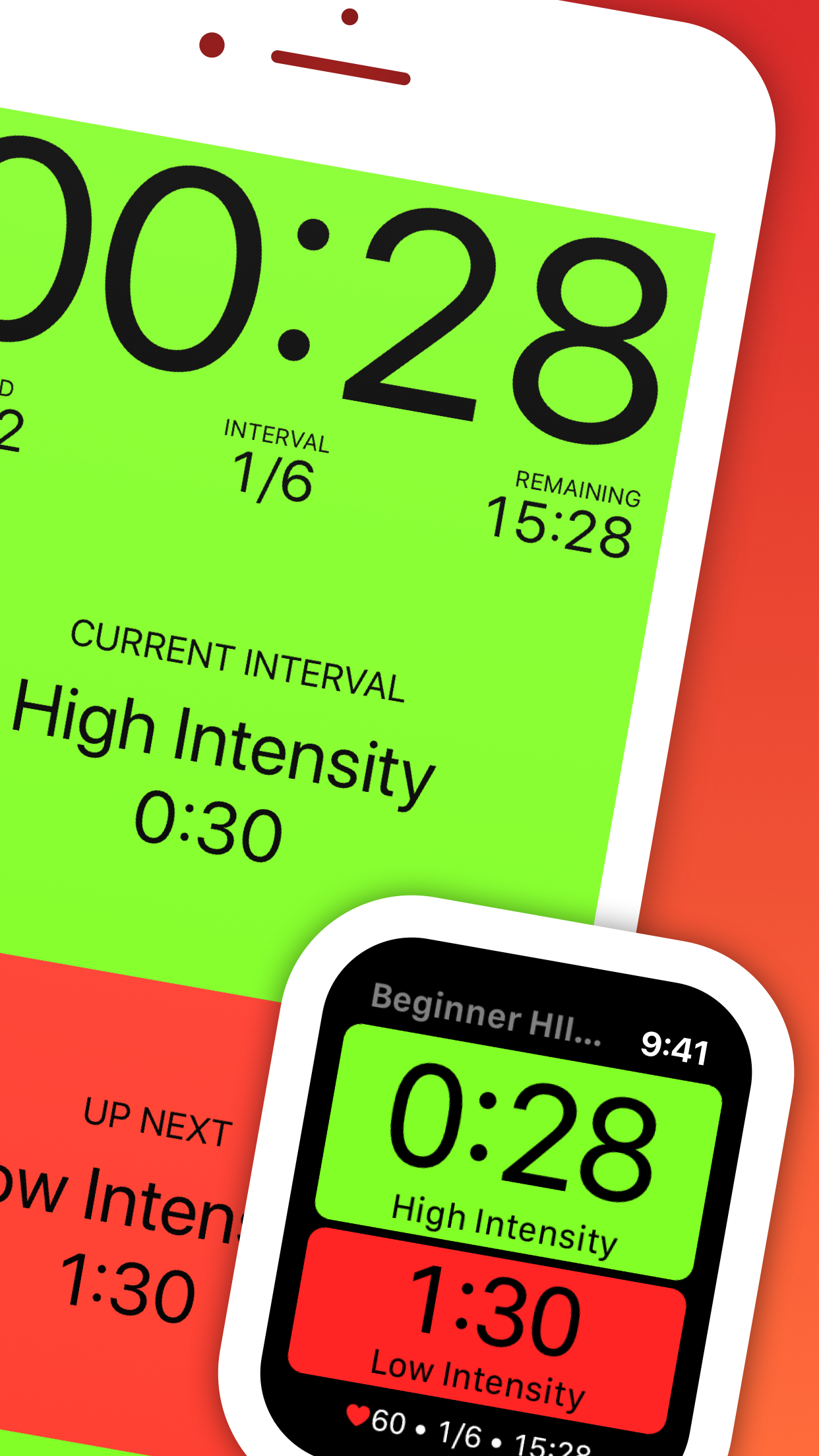 Captura de ecrã 2 da app Seconds Pro Interval Timer