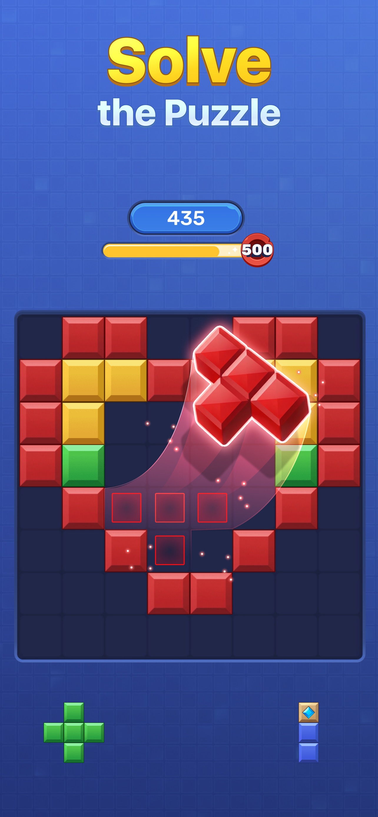Captura de ecrã 3 da app Block-Tok: Puzzle Game