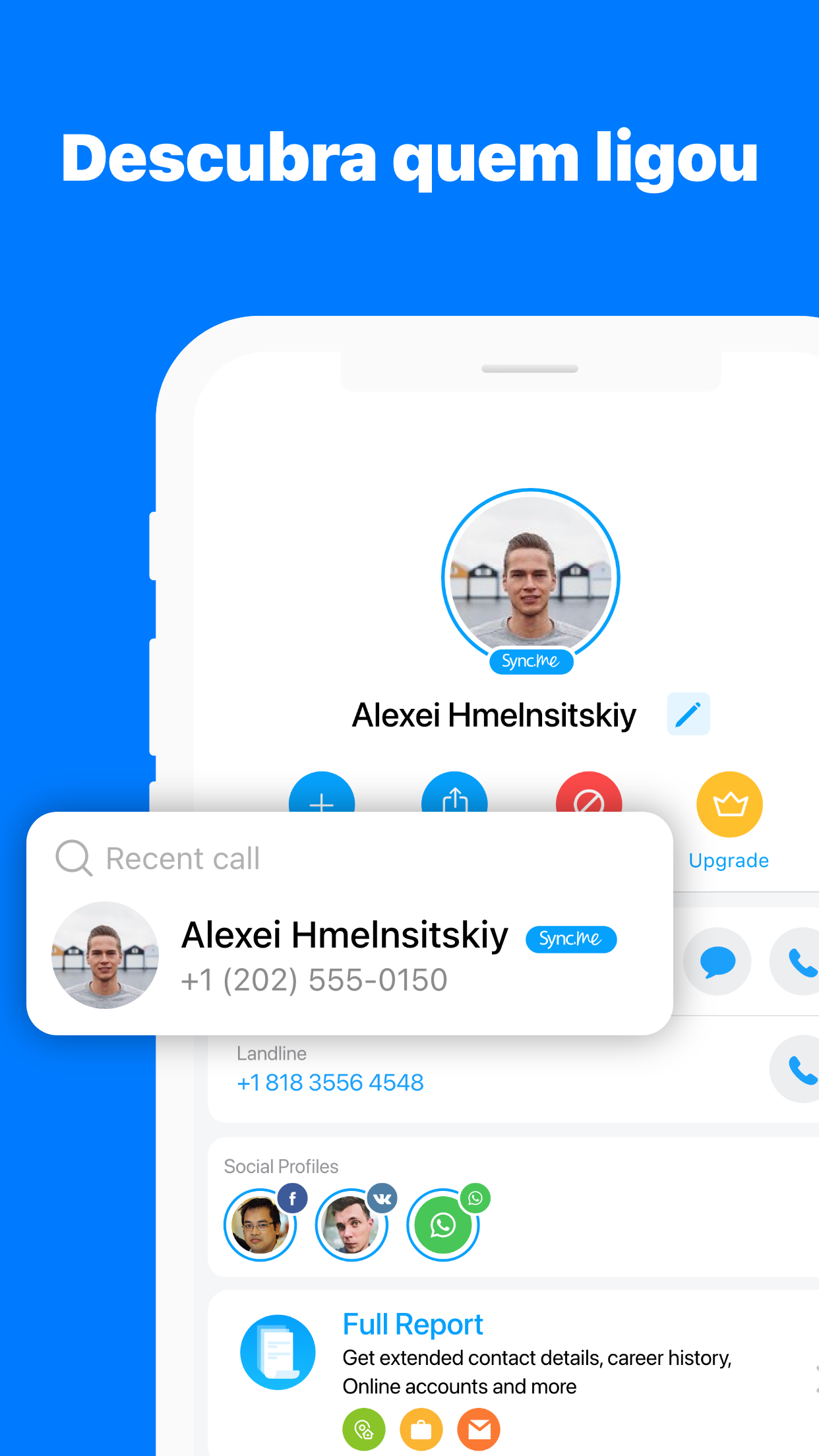 Captura de ecrã 2 da app Sync.ME–Caller ID & Contactos