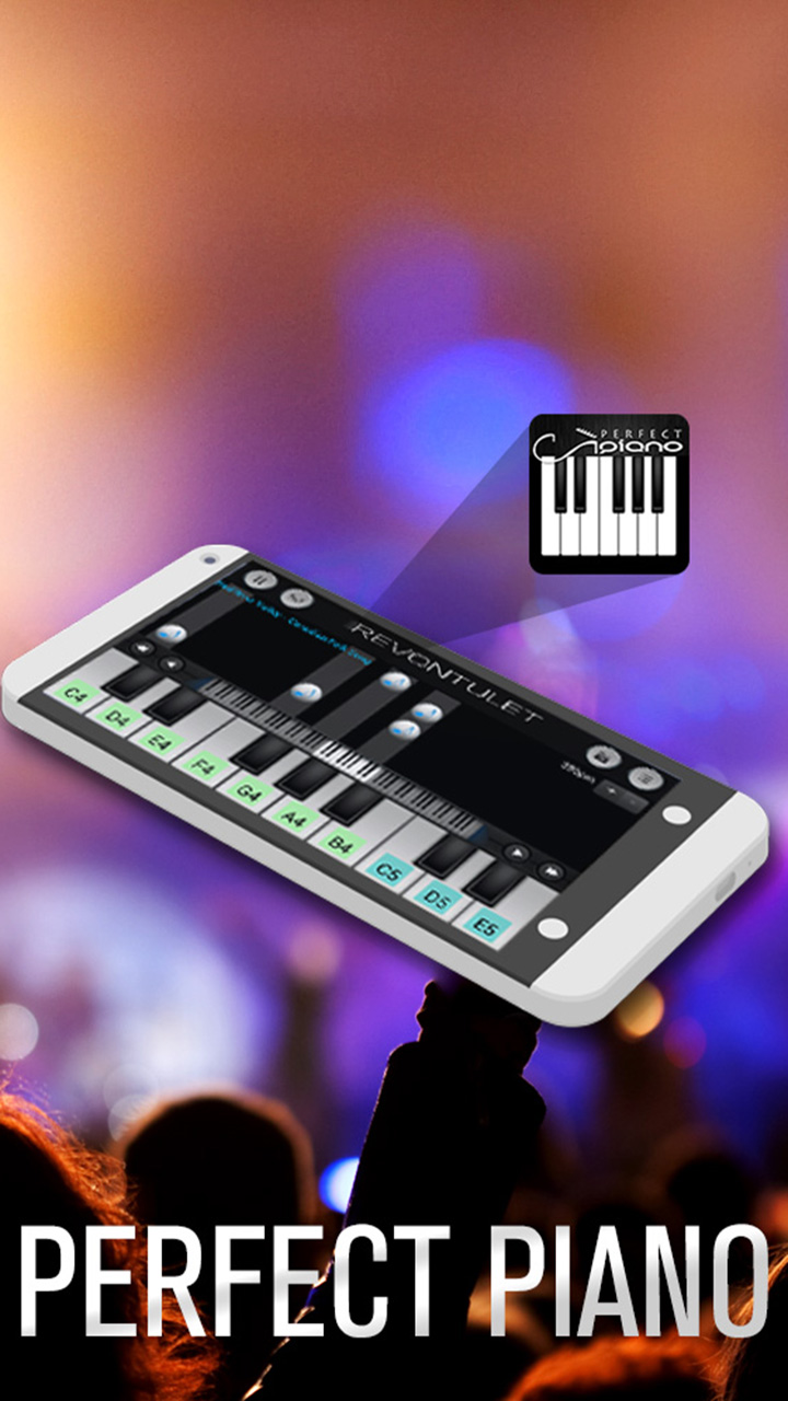 Captura de ecrã 1 da app Perfect Piano