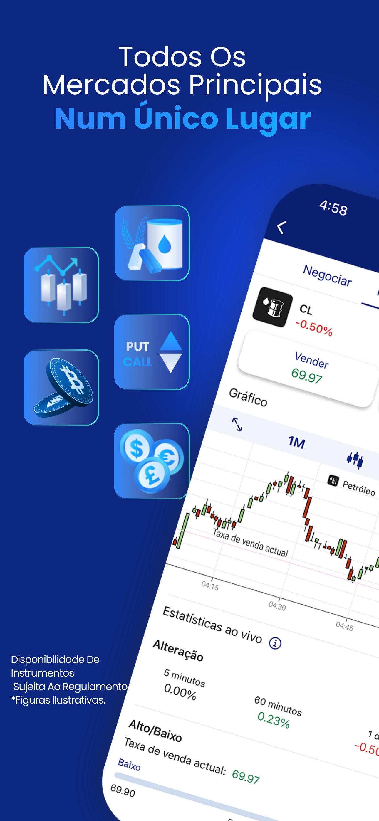 Captura de ecrã 3 da app Plus500 Trading