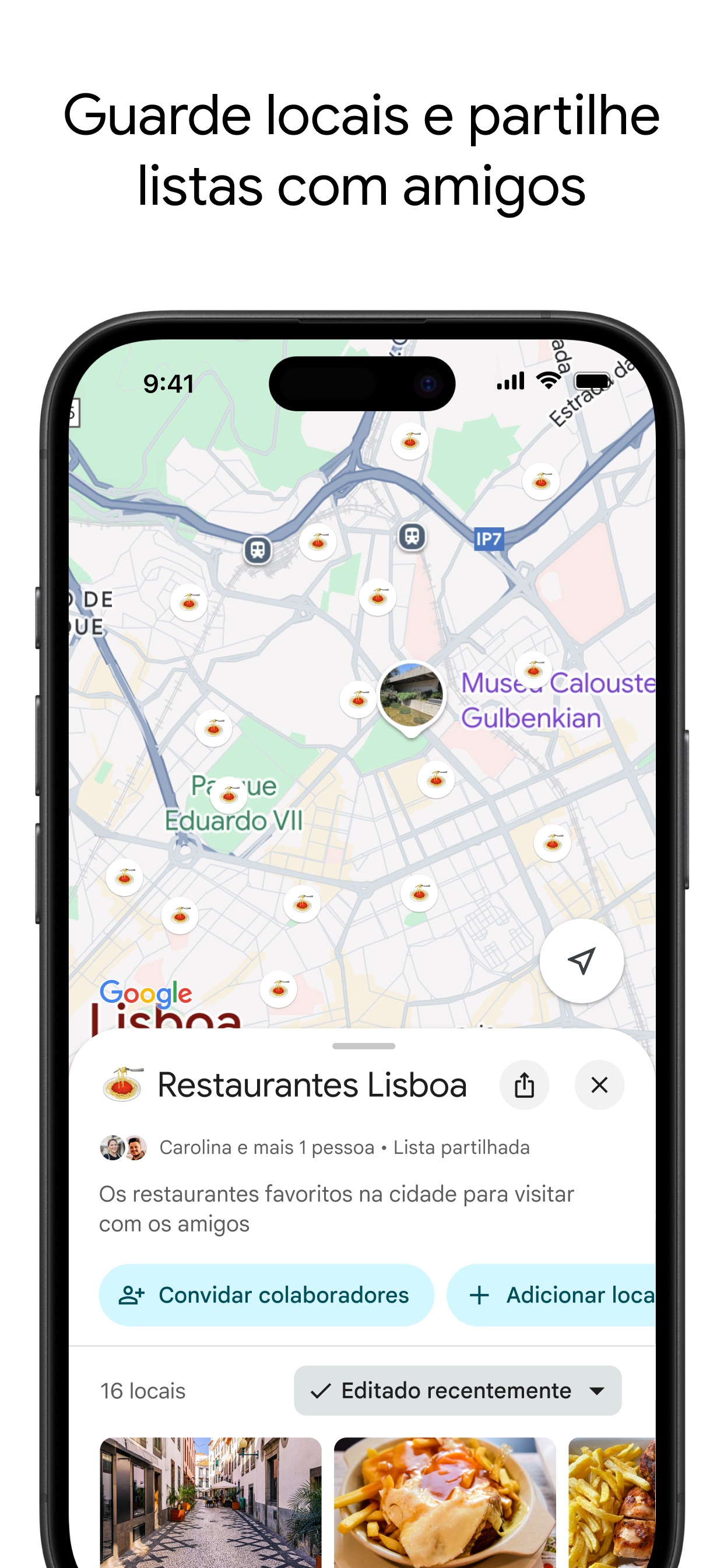Captura de ecrã 3 da app Google Maps