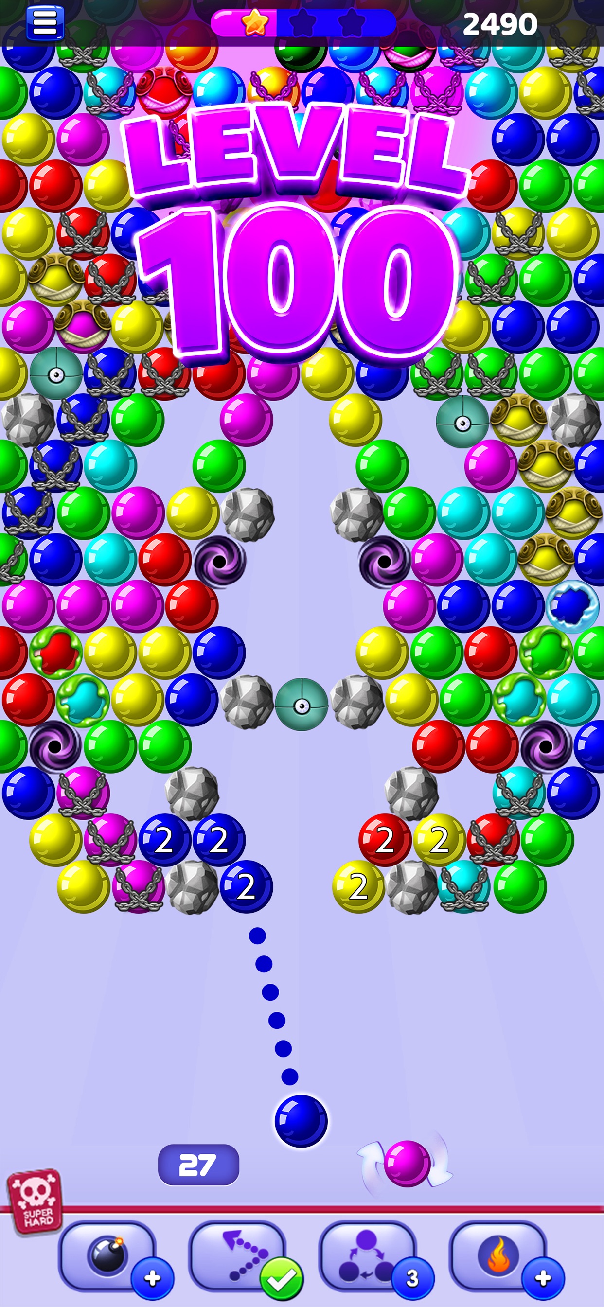 Captura de ecrã 3 da app Bubble Shooter - Pop Bubbles