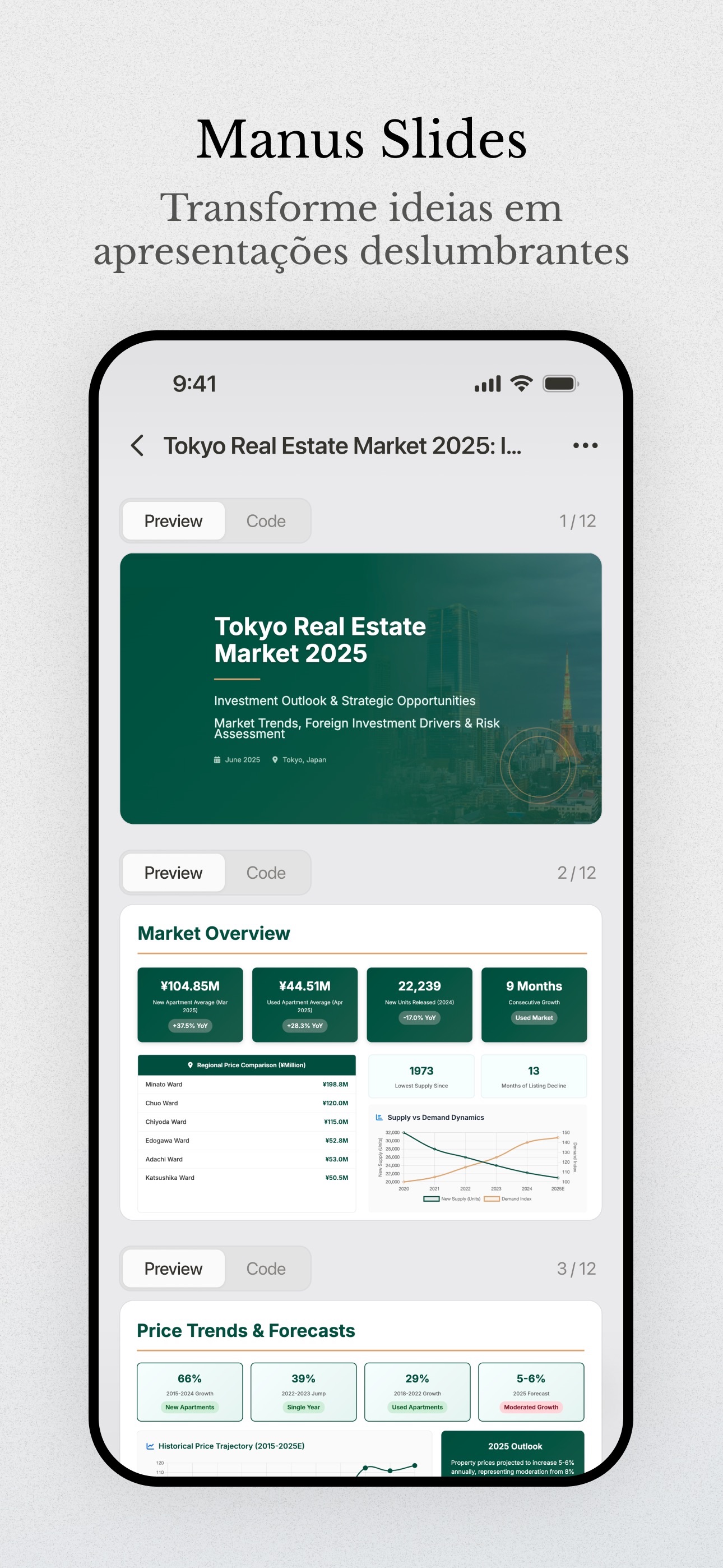 Captura de ecrã 2 da app Manus AI