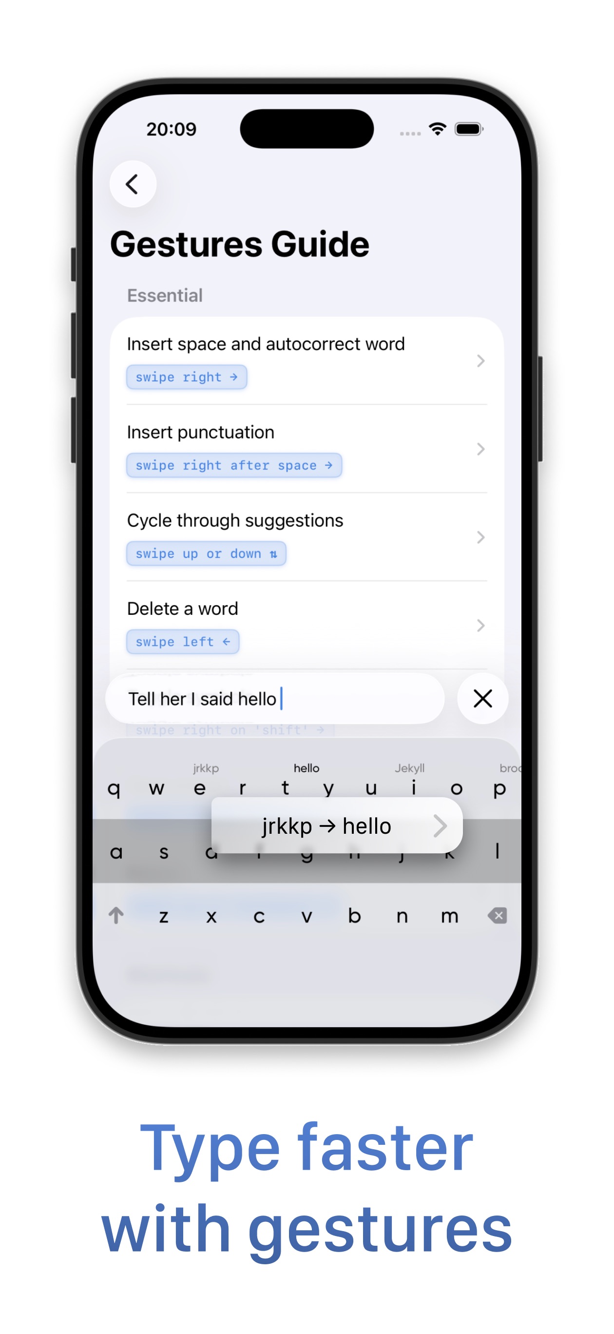 Captura de ecrã 2 da app Finale Keyboard