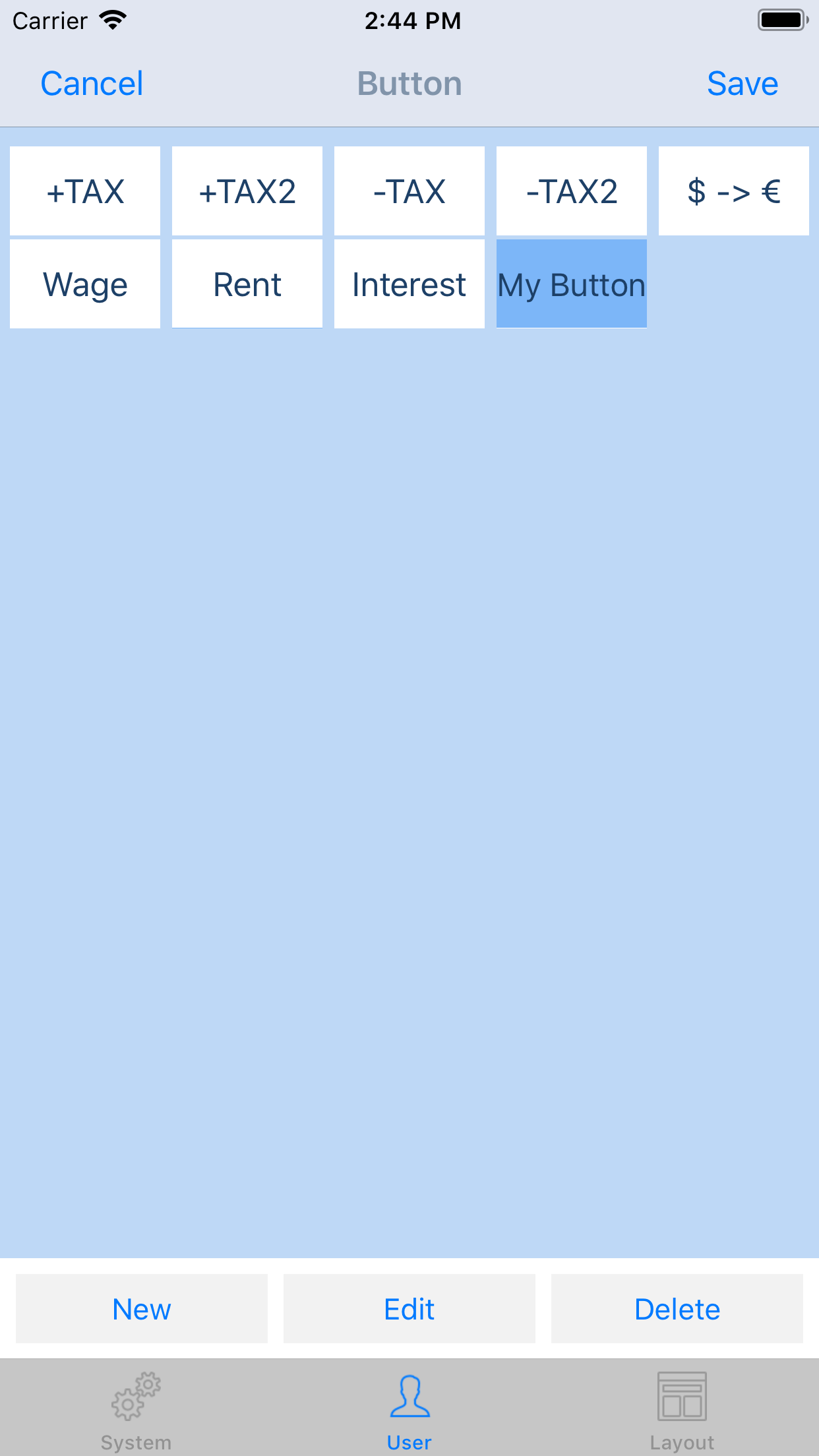 Captura de ecrã 4 da app CalcTape calculadora de fita
