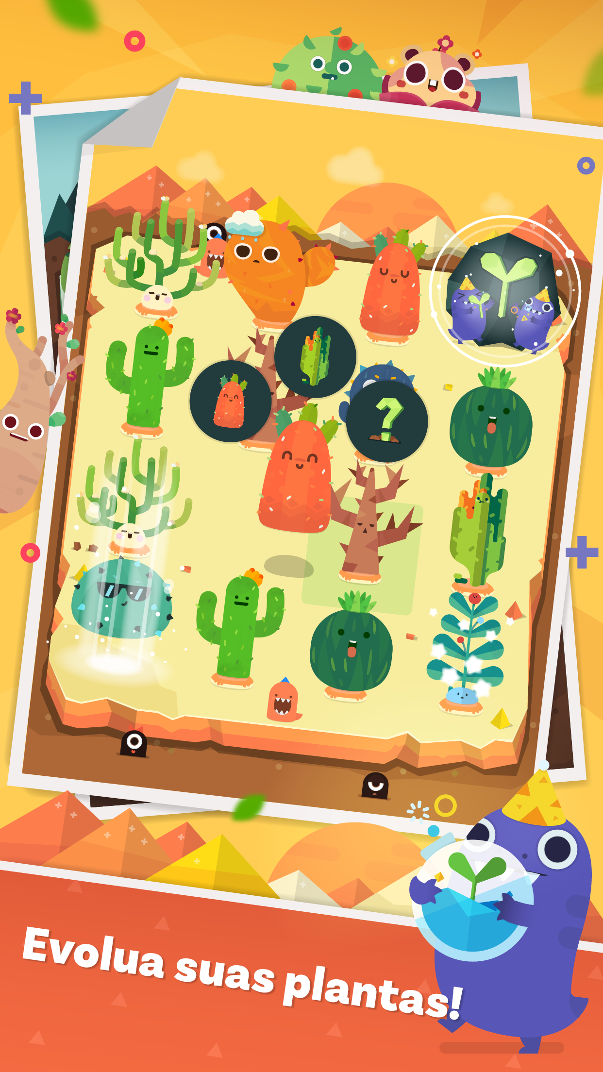 Captura de ecrã 3 da app Pocket Plants: Game for spring