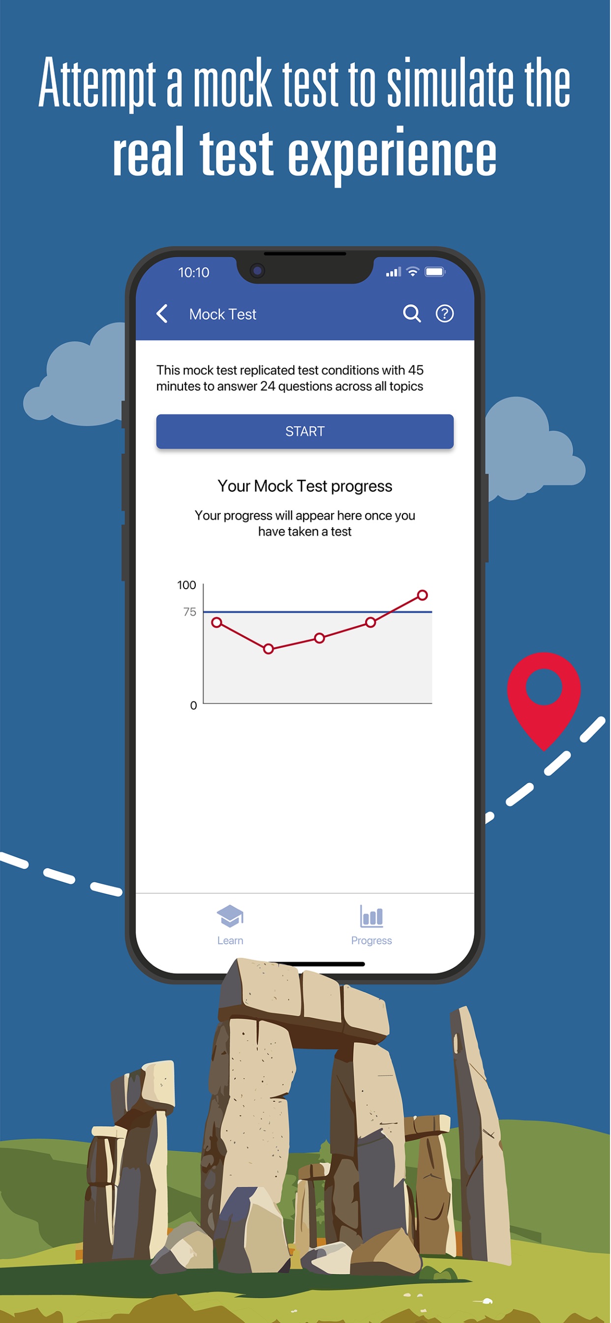 Captura de ecrã 4 da app Official Life in the UK Test