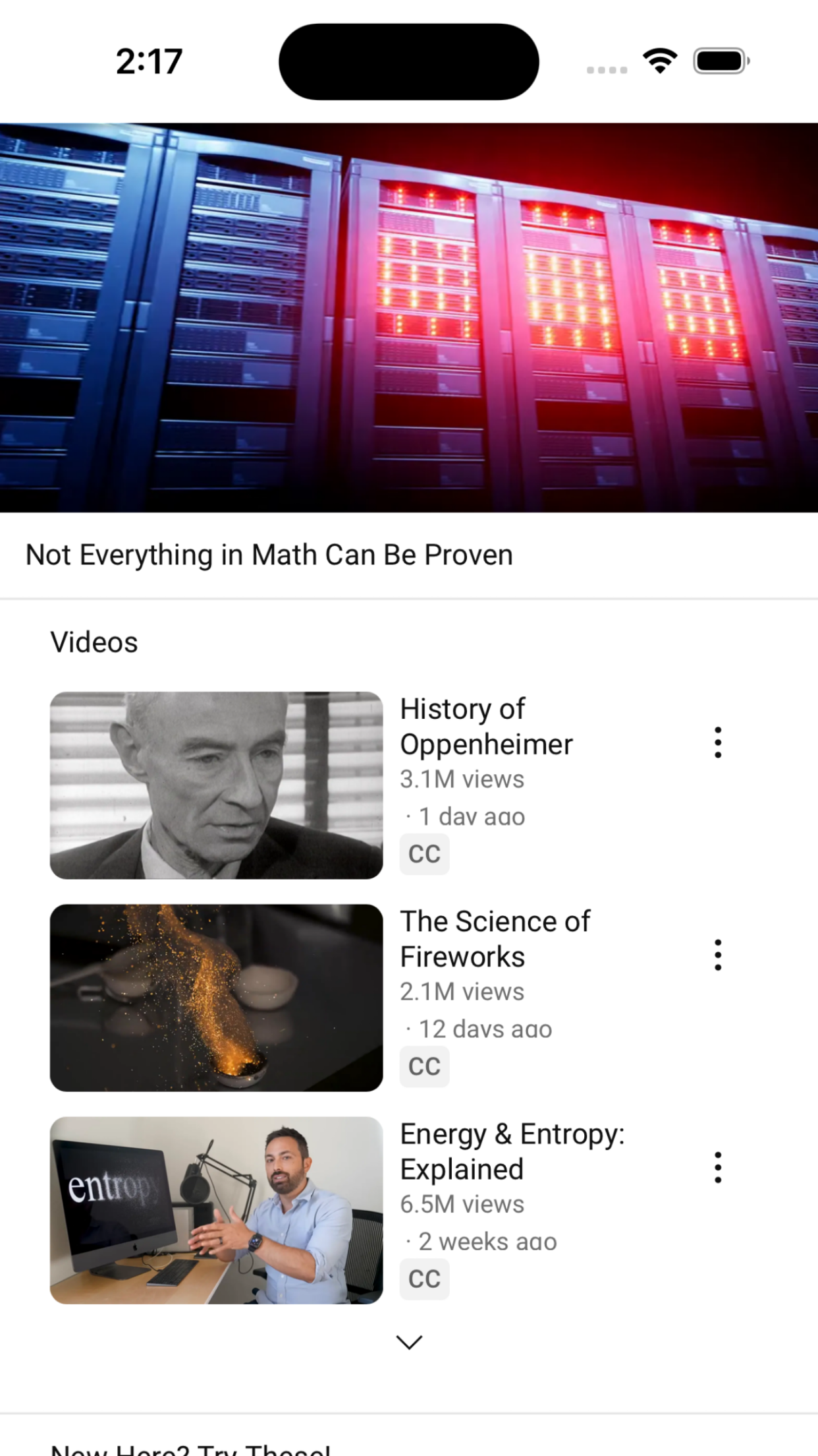 Captura de ecrã 1 da app DeArrow for YouTube