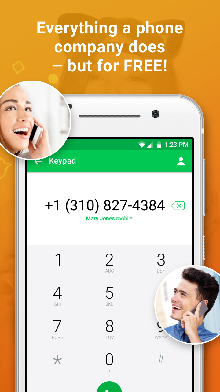 Captura de ecrã 3 da app Nextplus: Phone # Text + Call