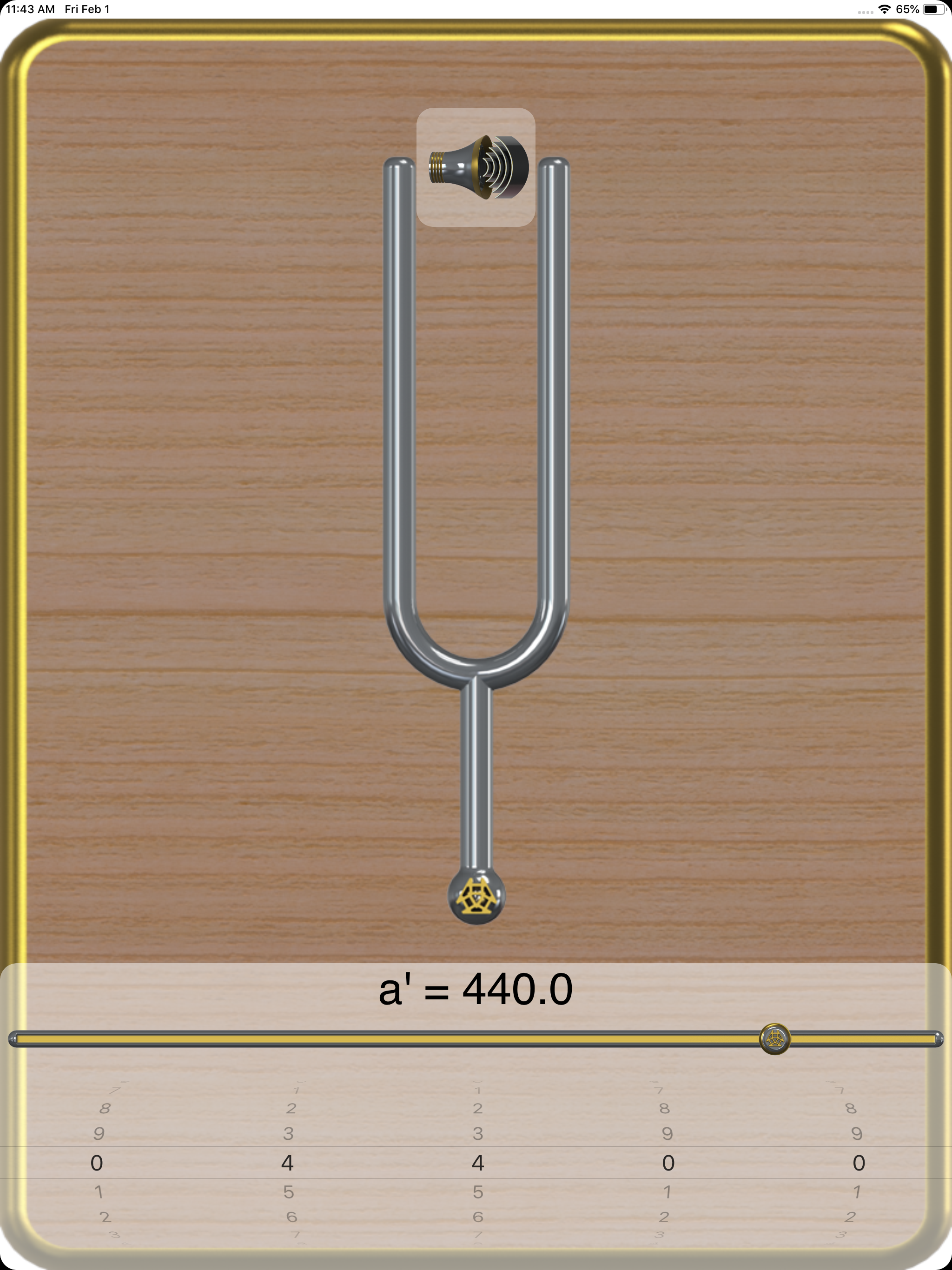 Captura de ecrã 4 da app A Diapasão