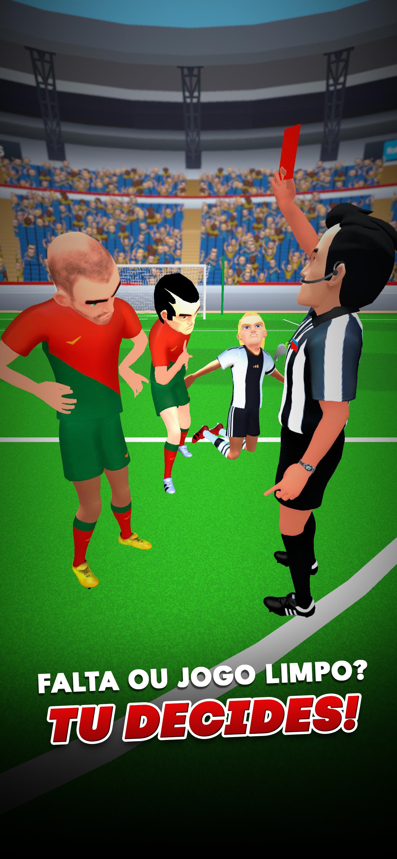 Captura de ecrã 2 da app Simulador Árbitro Futebol 2026