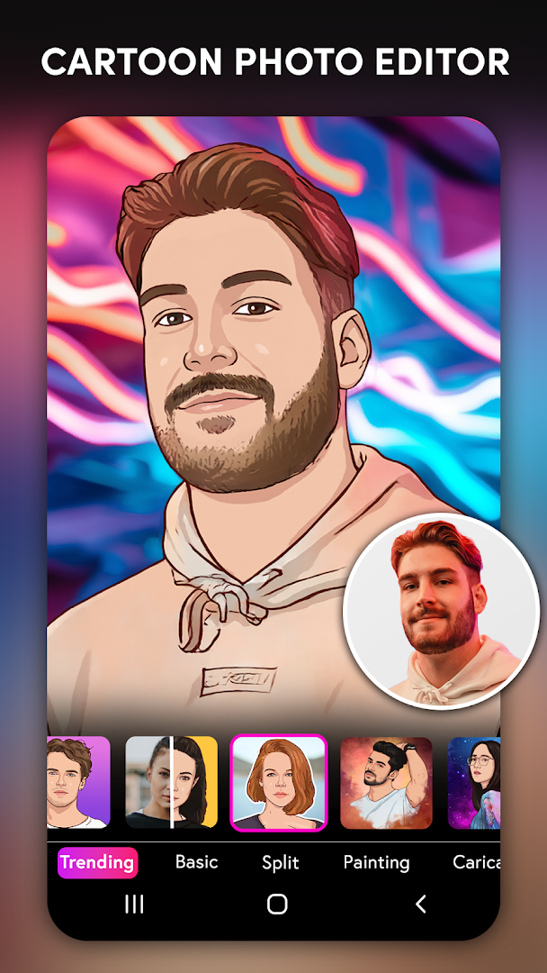 Captura de ecrã 4 da app ToonApp: Ghibli Art Caricatura