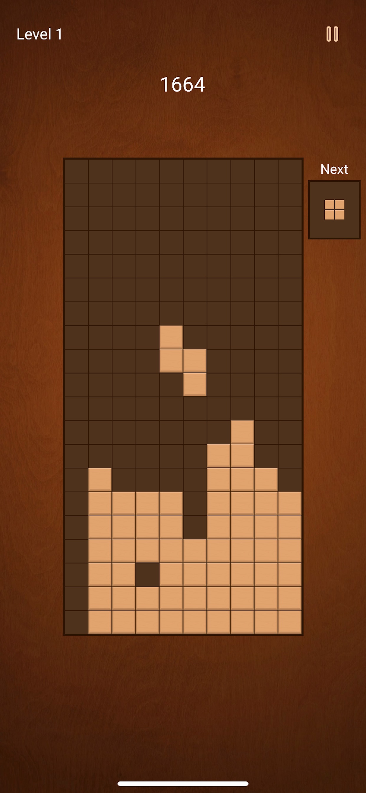 Captura de ecrã 3 da app BlockWood: Block Puzzle Game