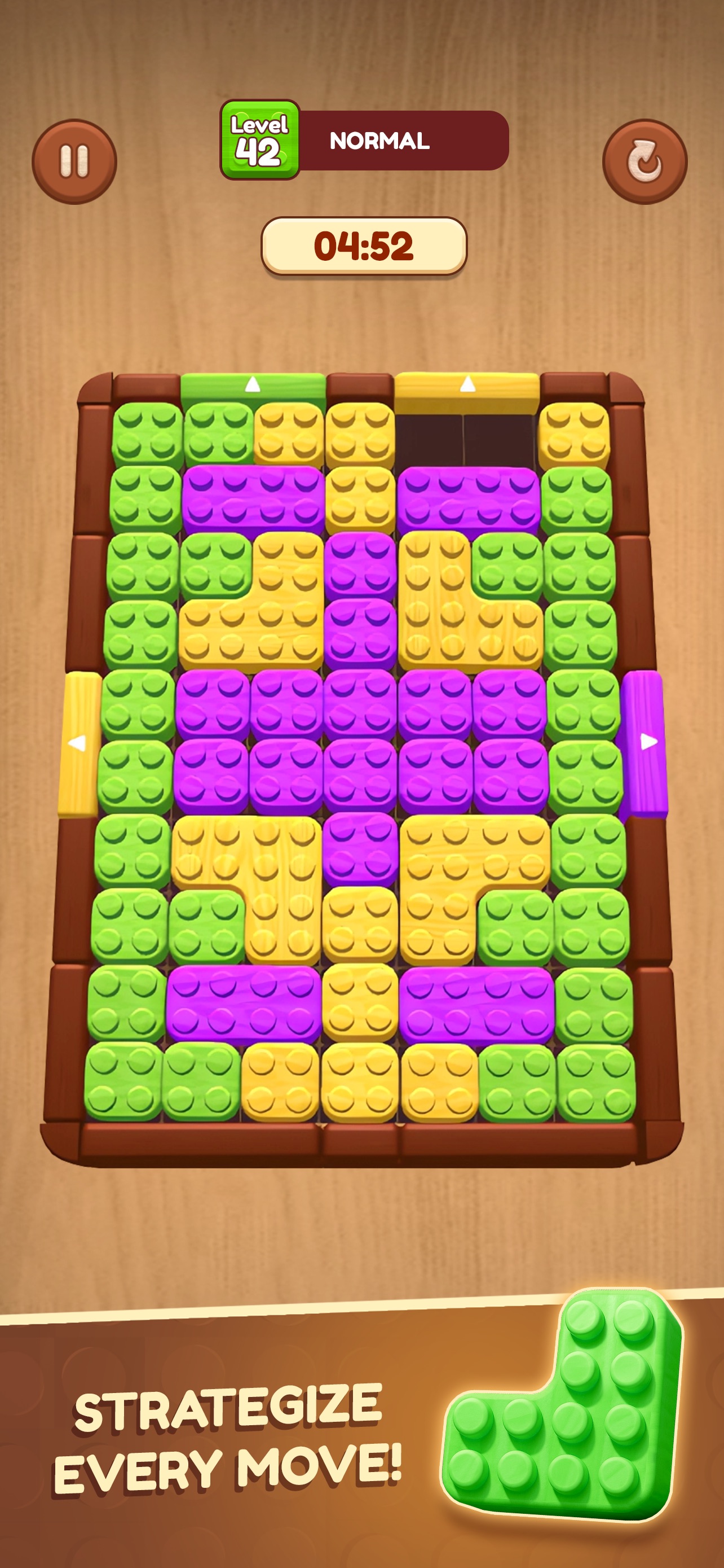 Captura de ecrã 3 da app Slide Color Block: 3D Puzzle