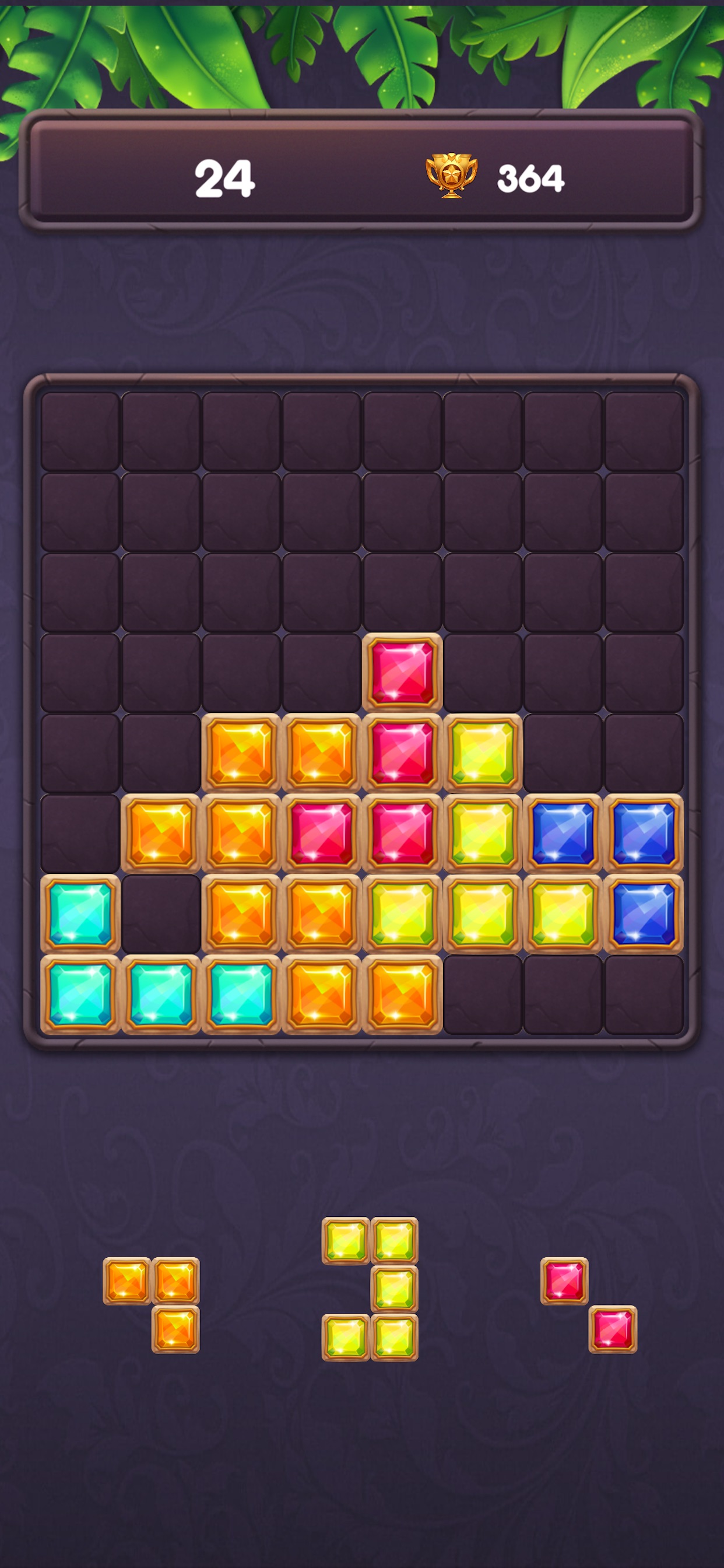 Captura de ecrã 1 da app Block Puzzle Jewel: Brain Game