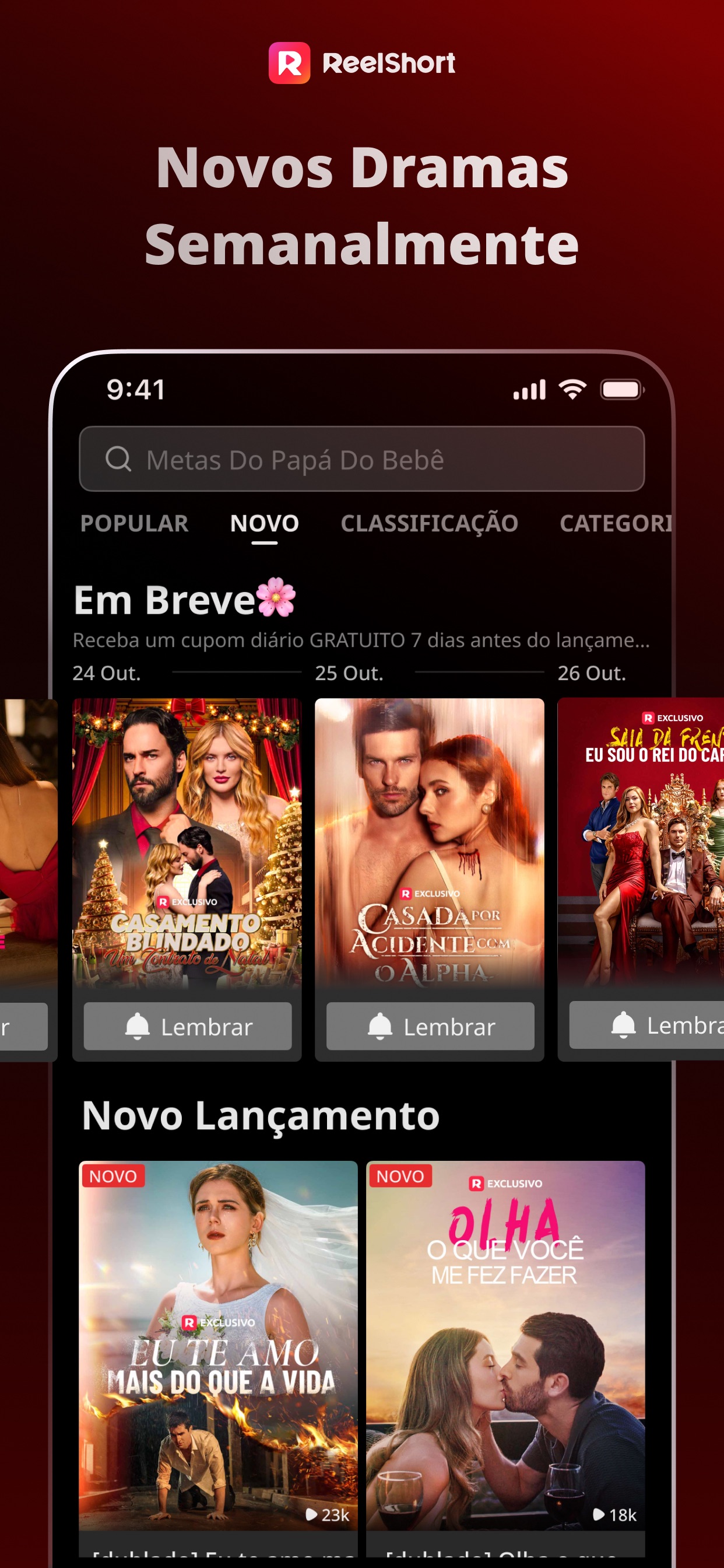 Captura de ecrã 4 da app ReelShort - Stream Drama & TV