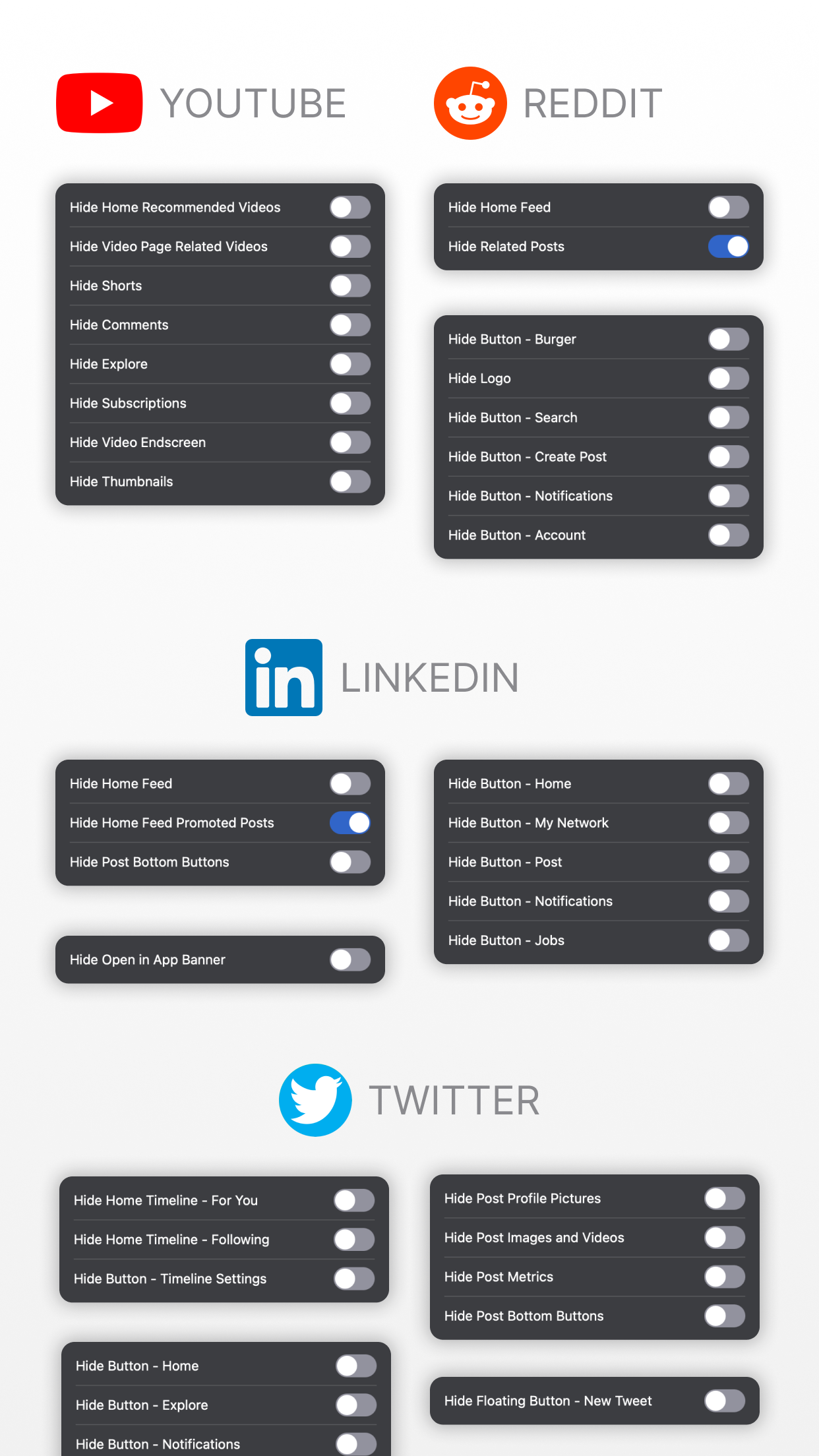 Captura de ecrã 3 da app SocialFocus: Hide Distractions