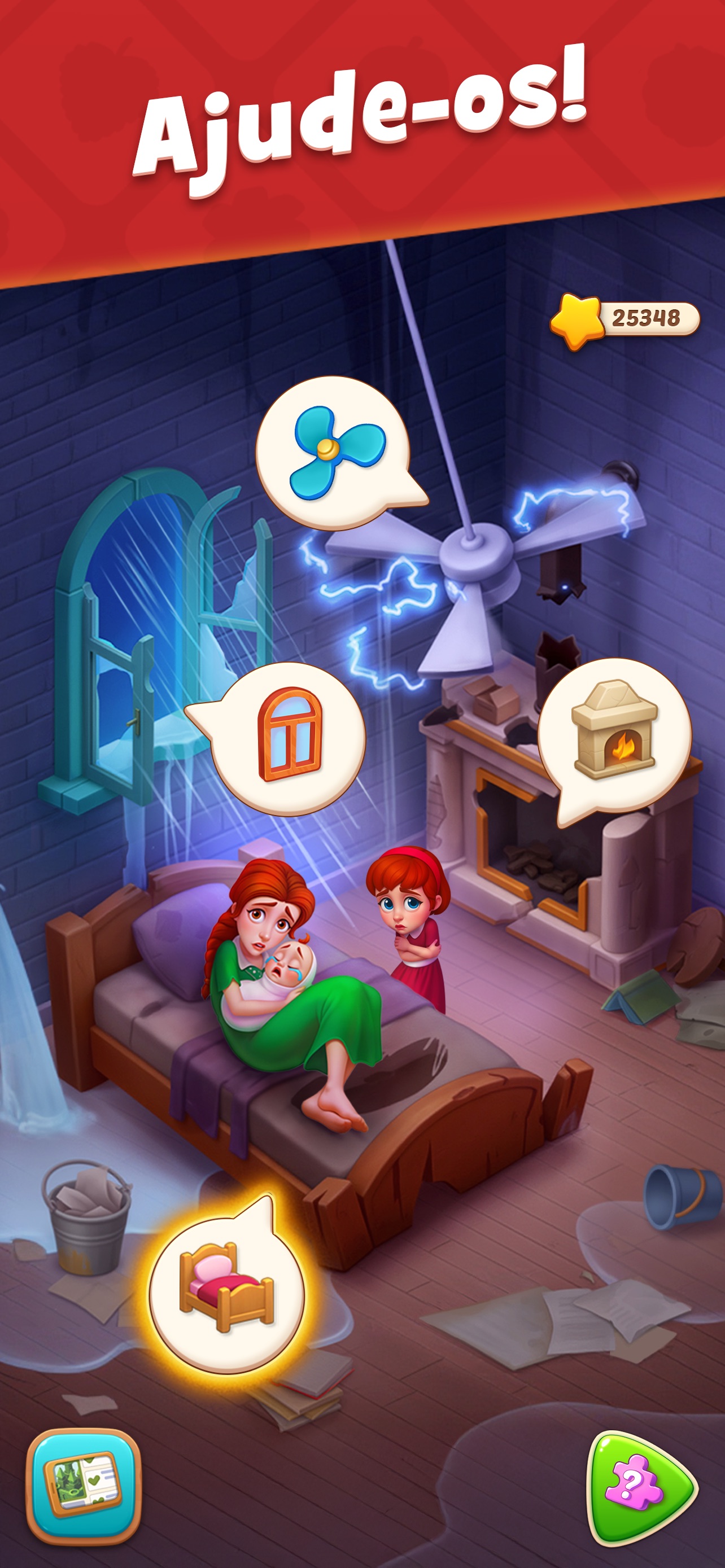 Captura de ecrã 2 da app Gardenscapes