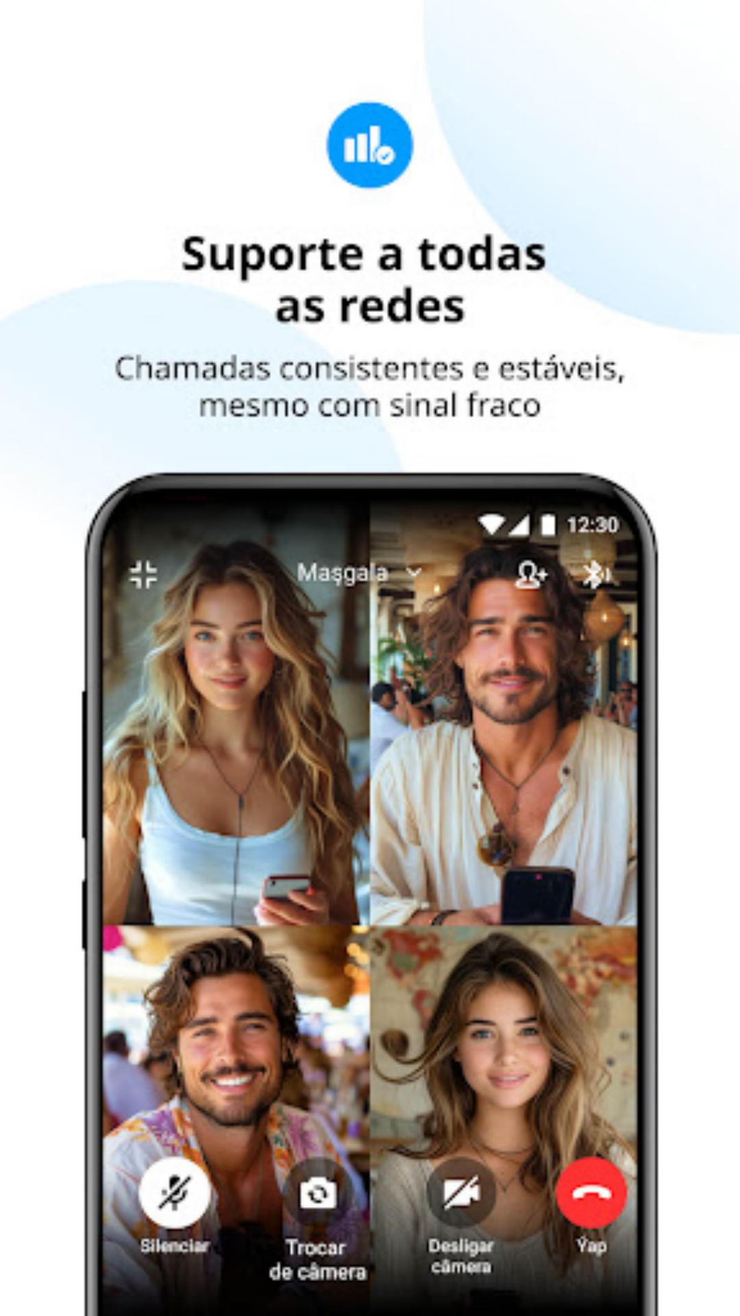 Captura de ecrã 4 da app imo HD - Videochamadas e chats