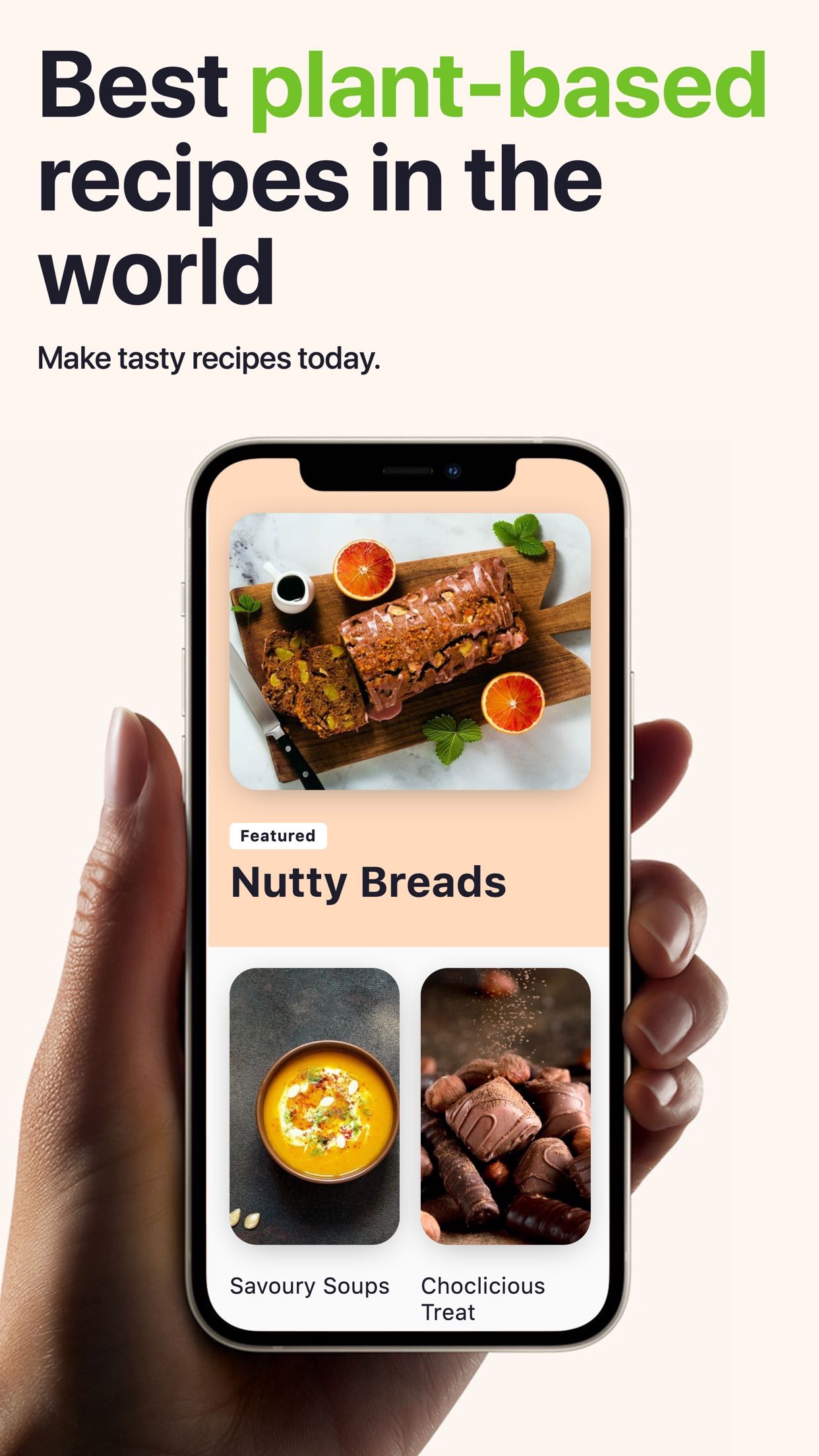 Captura de ecrã 1 da app Sua Vida Vegana:Receita Fáceis