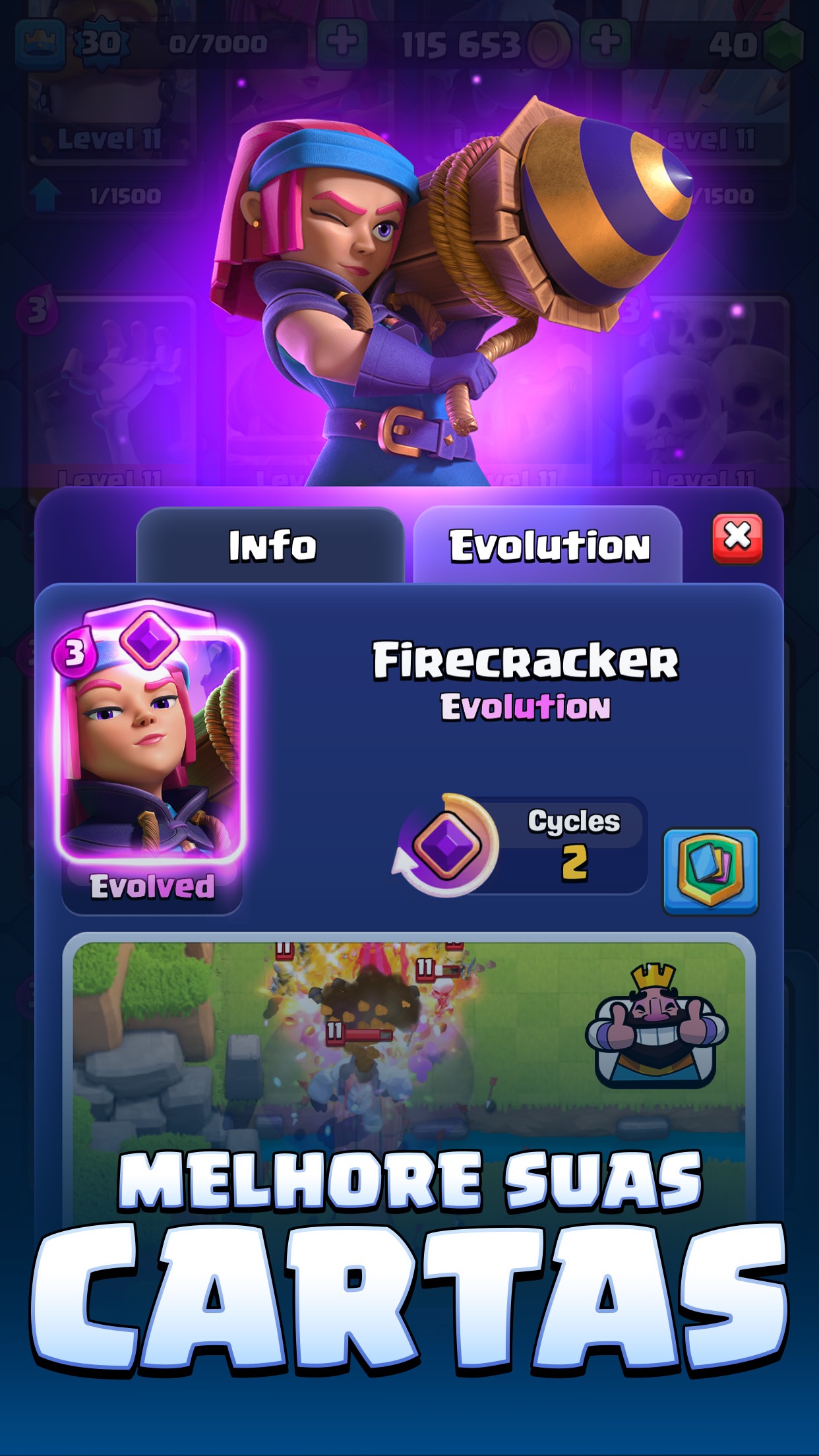 Captura de ecrã 4 da app Clash Royale
