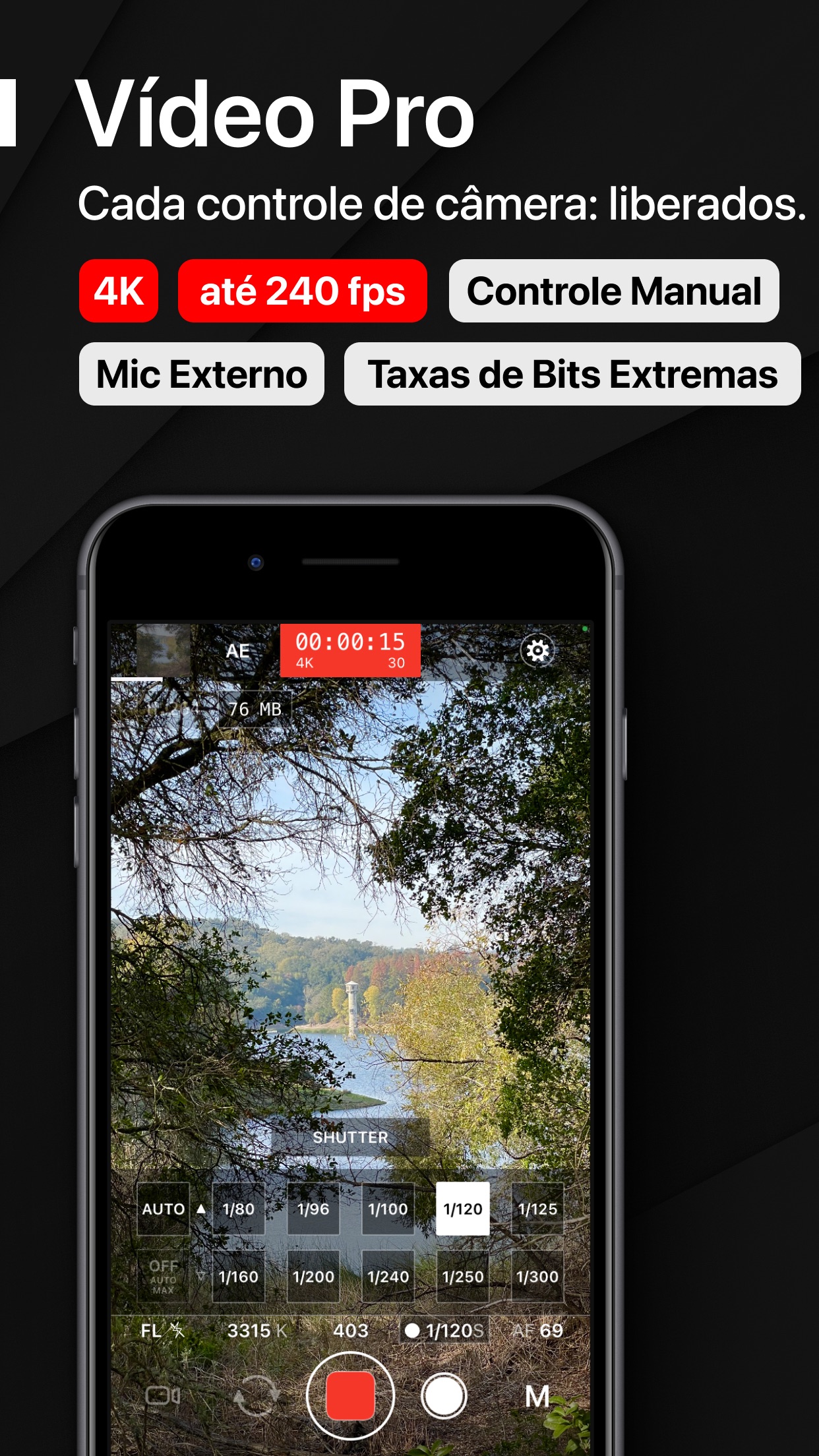 Captura de ecrã 4 da app ProShot