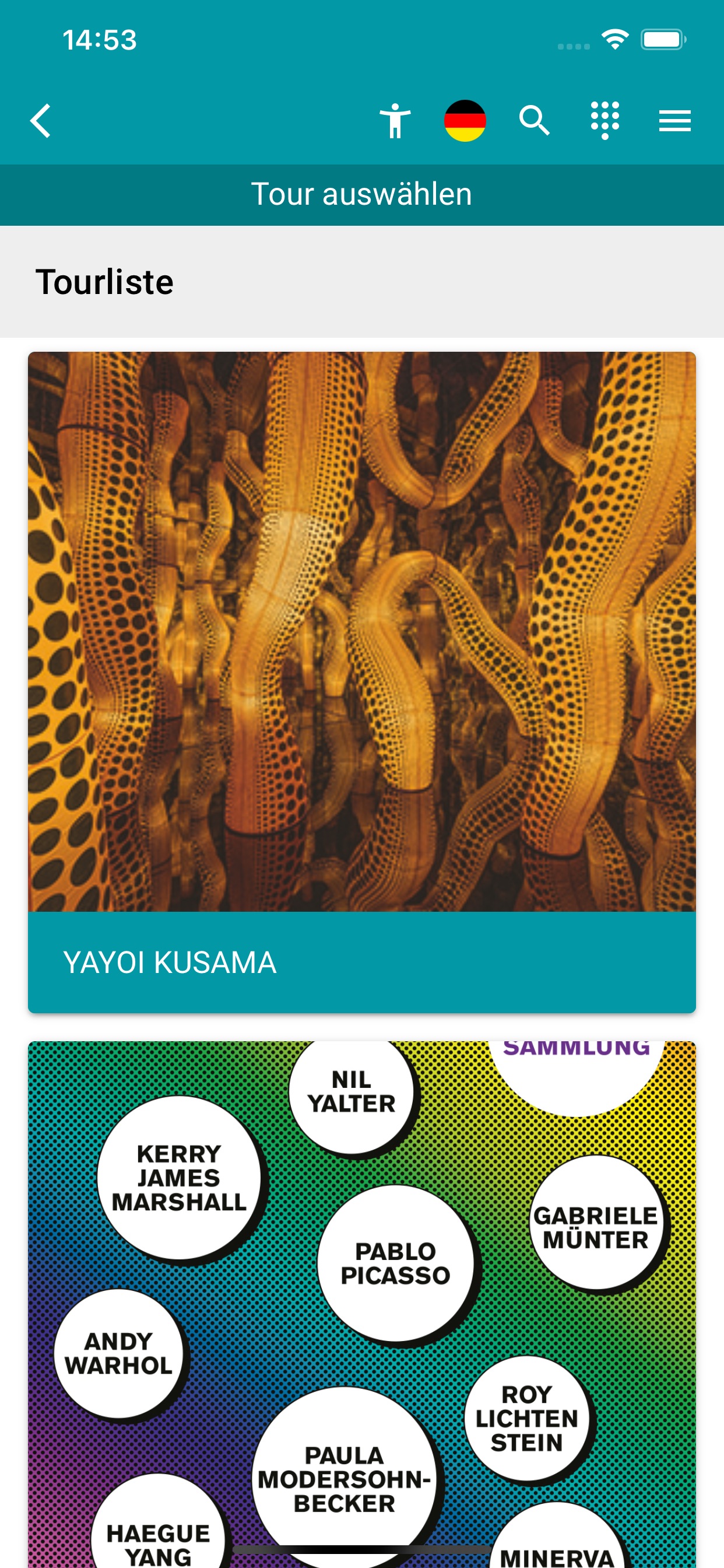 Captura de ecrã 2 da app Ludwig x Kusama