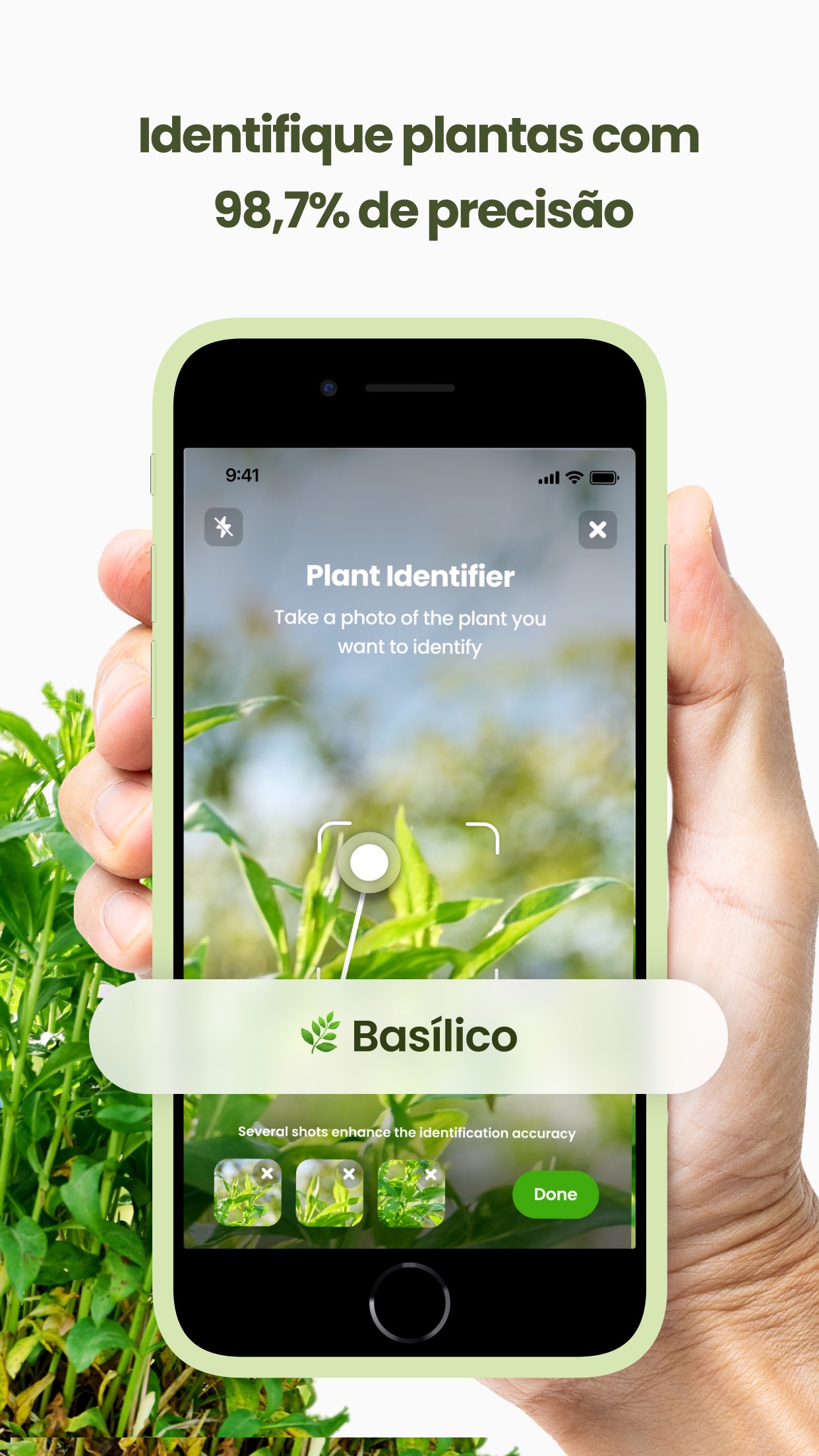 Captura de ecrã 2 da app Ficus Identificador Plantas