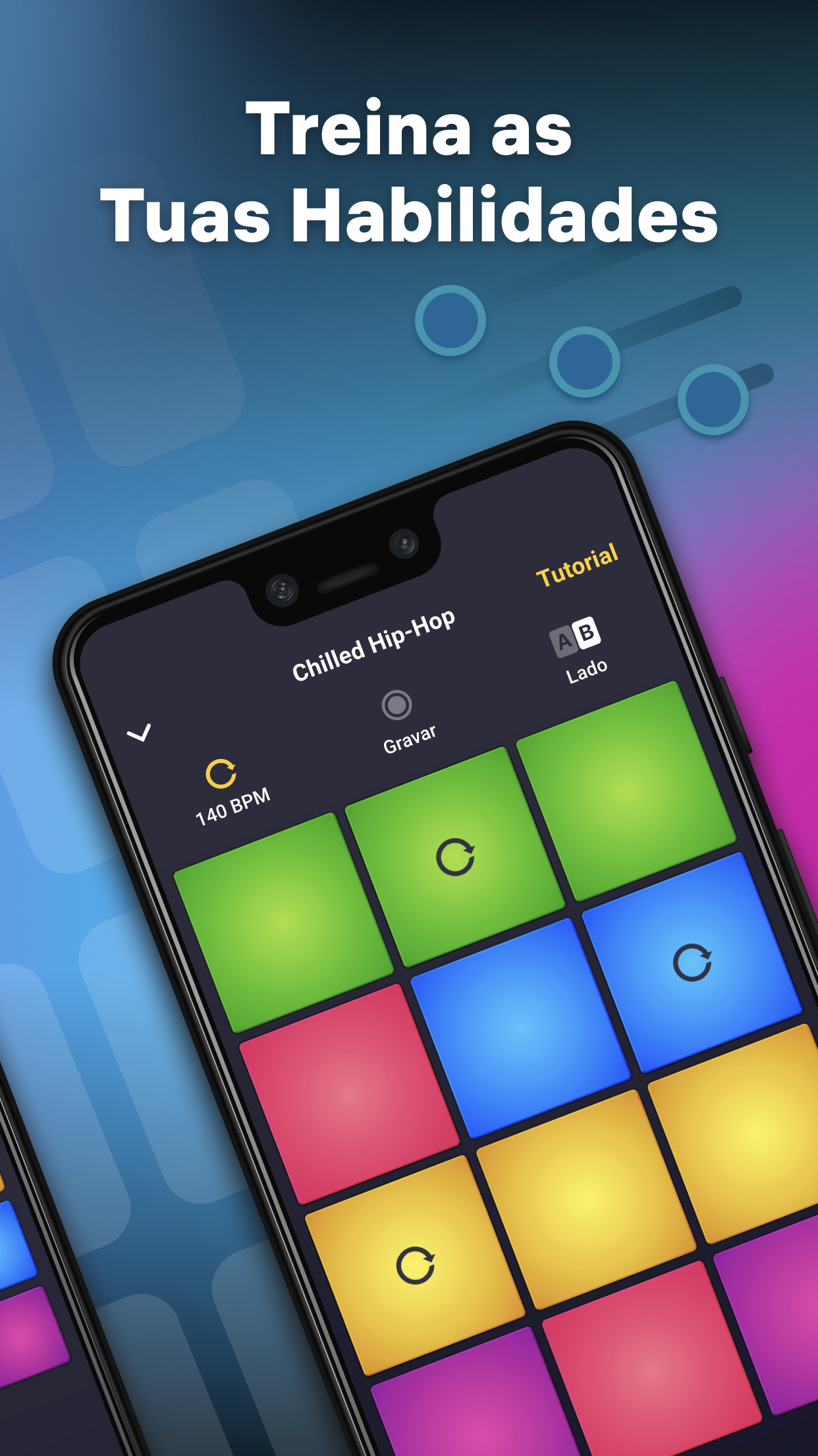 Captura de ecrã 4 da app Drum Pad Machine - crie música
