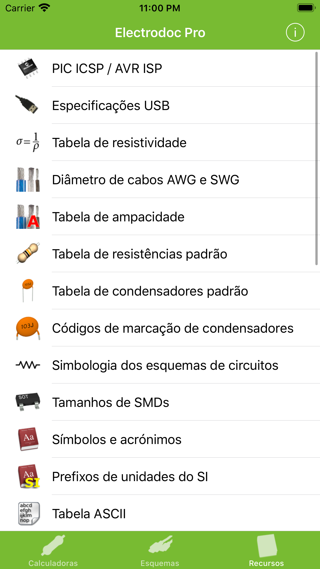 Captura de ecrã 3 da app Electrodoc Pro