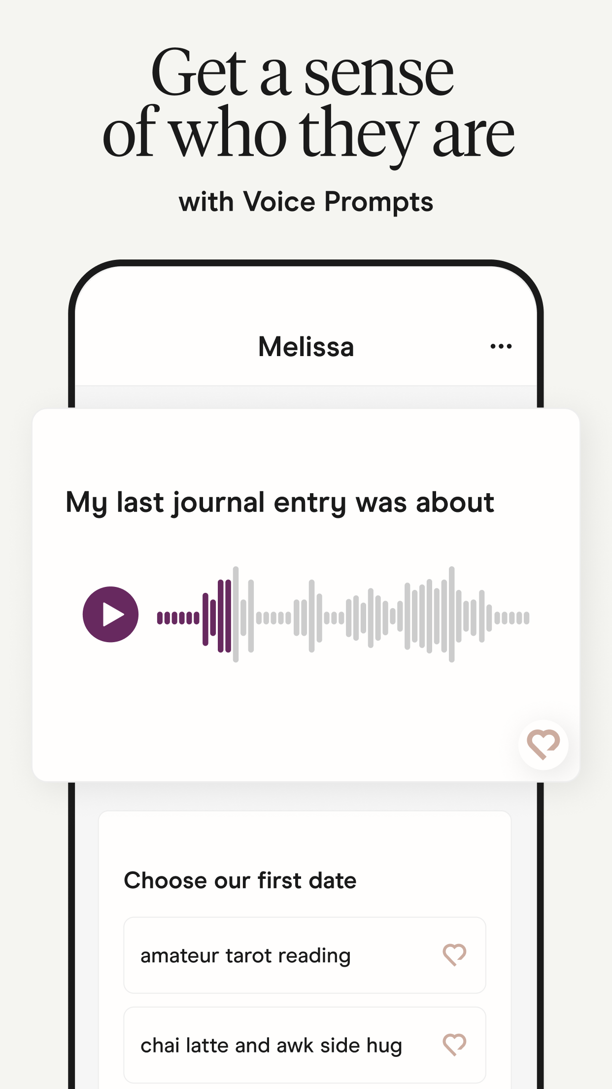 Captura de ecrã 4 da app Hinge: Encontros e Relações