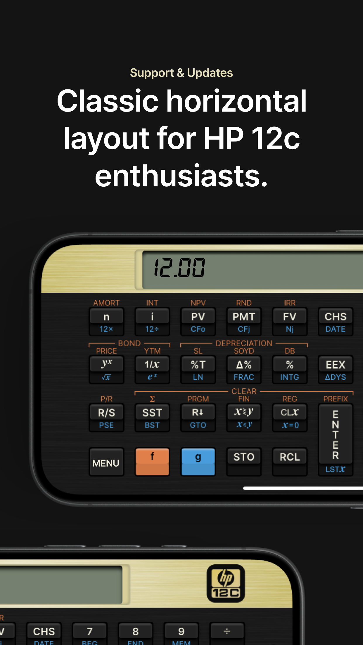 Captura de ecrã 2 da app HP 12c Financial Calculator